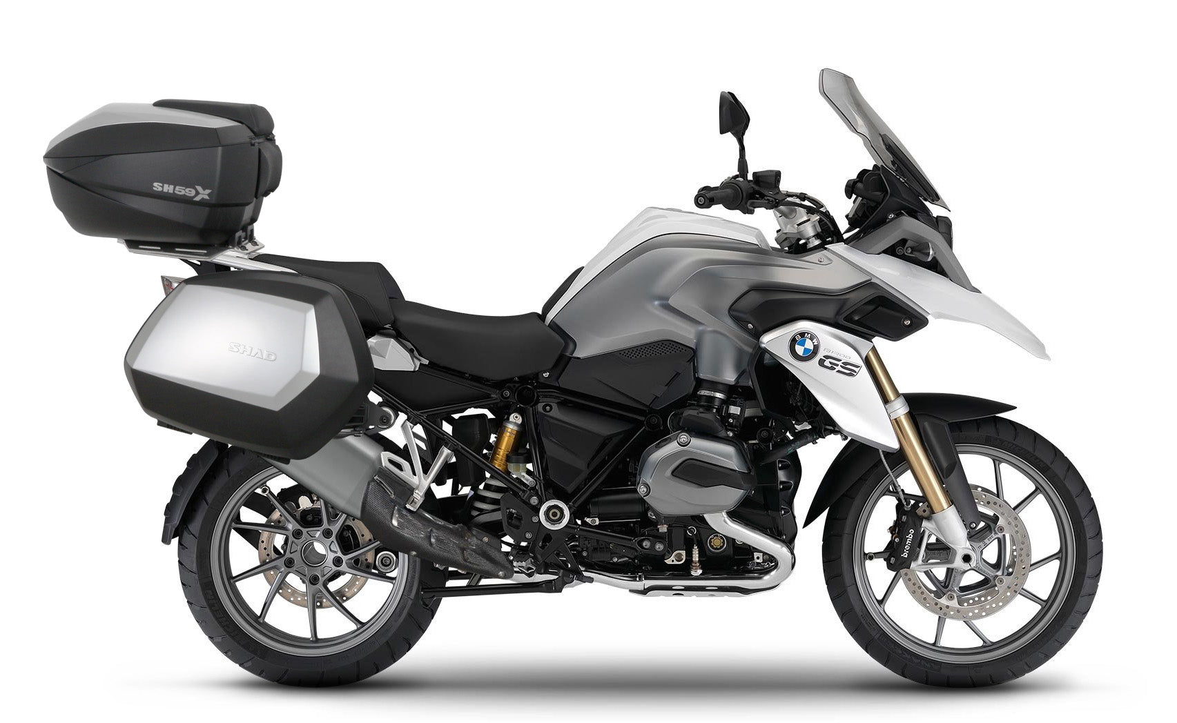 Galinės daiktadėžės tvirtinimo rinkinys BMW R1200/1250 GS