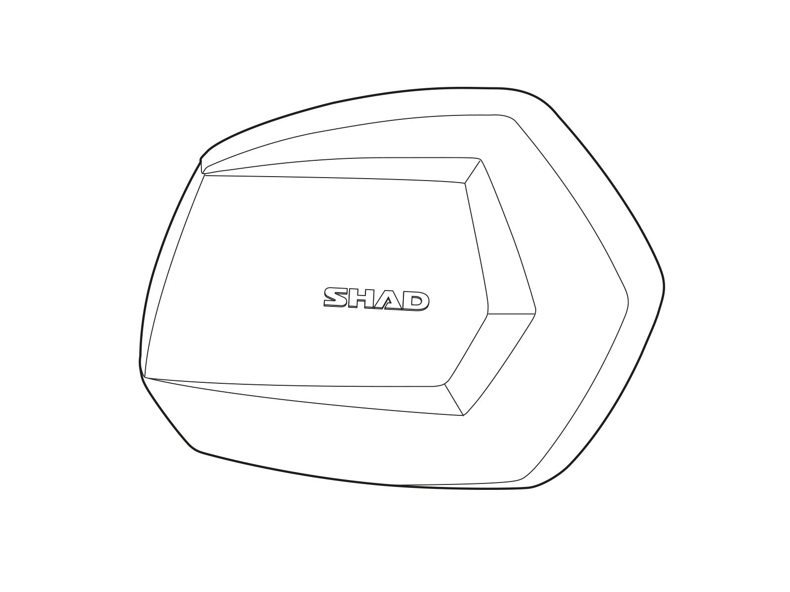 RIGHT ALUMINIUM LID SH35