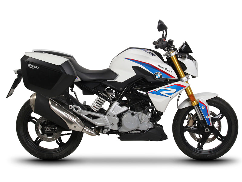 3P sistemos šoninio krepšio tvirtinimo rinkinys BMW G310R/GS