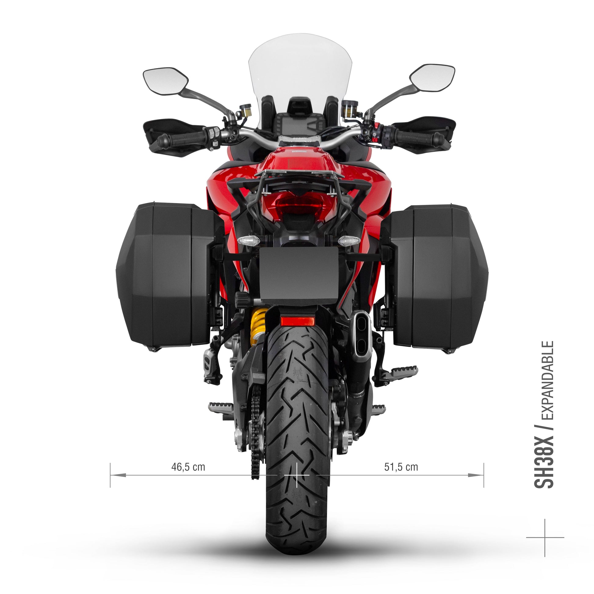 3P sistemos šoninio krepšio tvirtinimo rinkinys DUCATI MULTISTRADA 950/1260