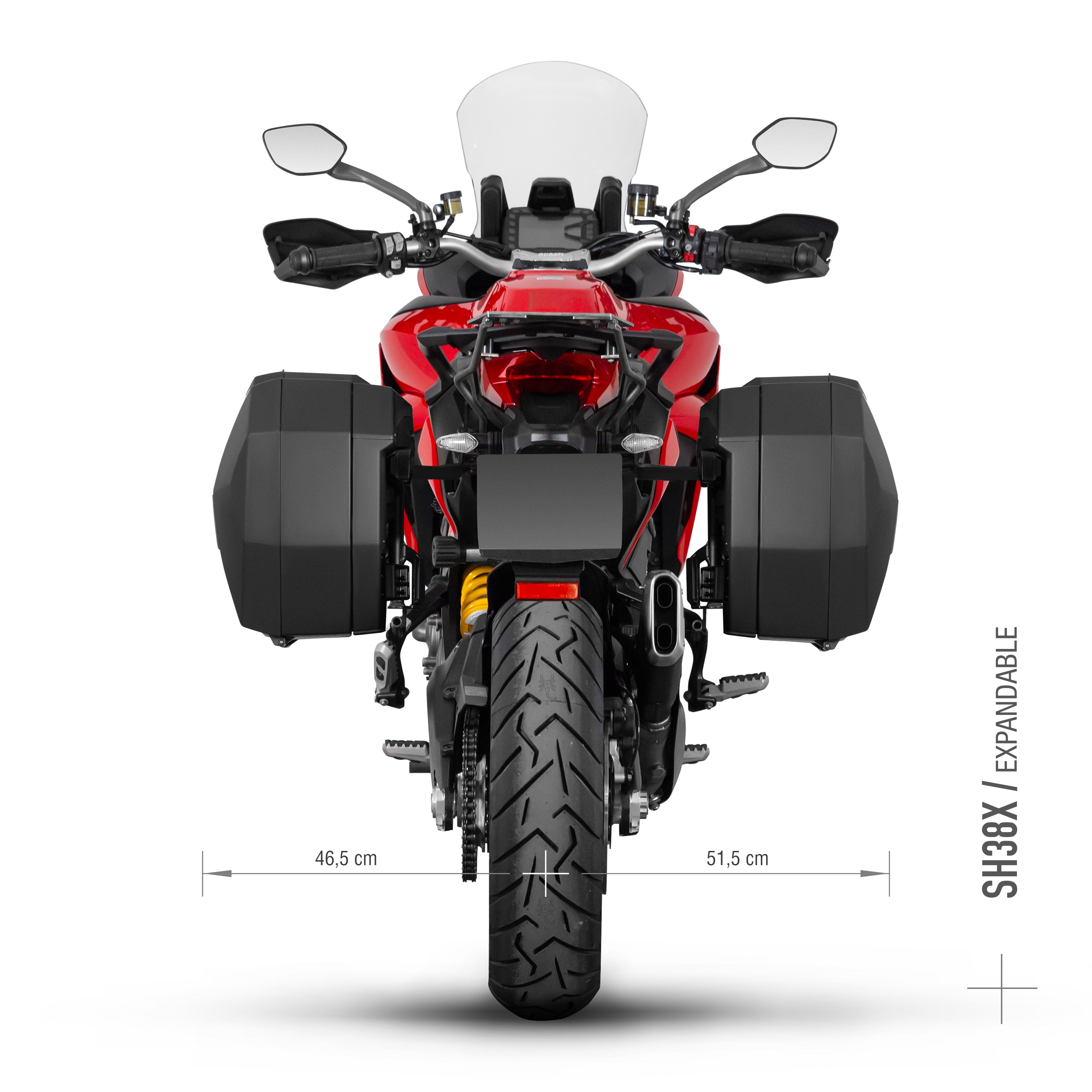 3P sistemos šoninio krepšio tvirtinimo rinkinys DUCATI MULTISTRADA 950/1260