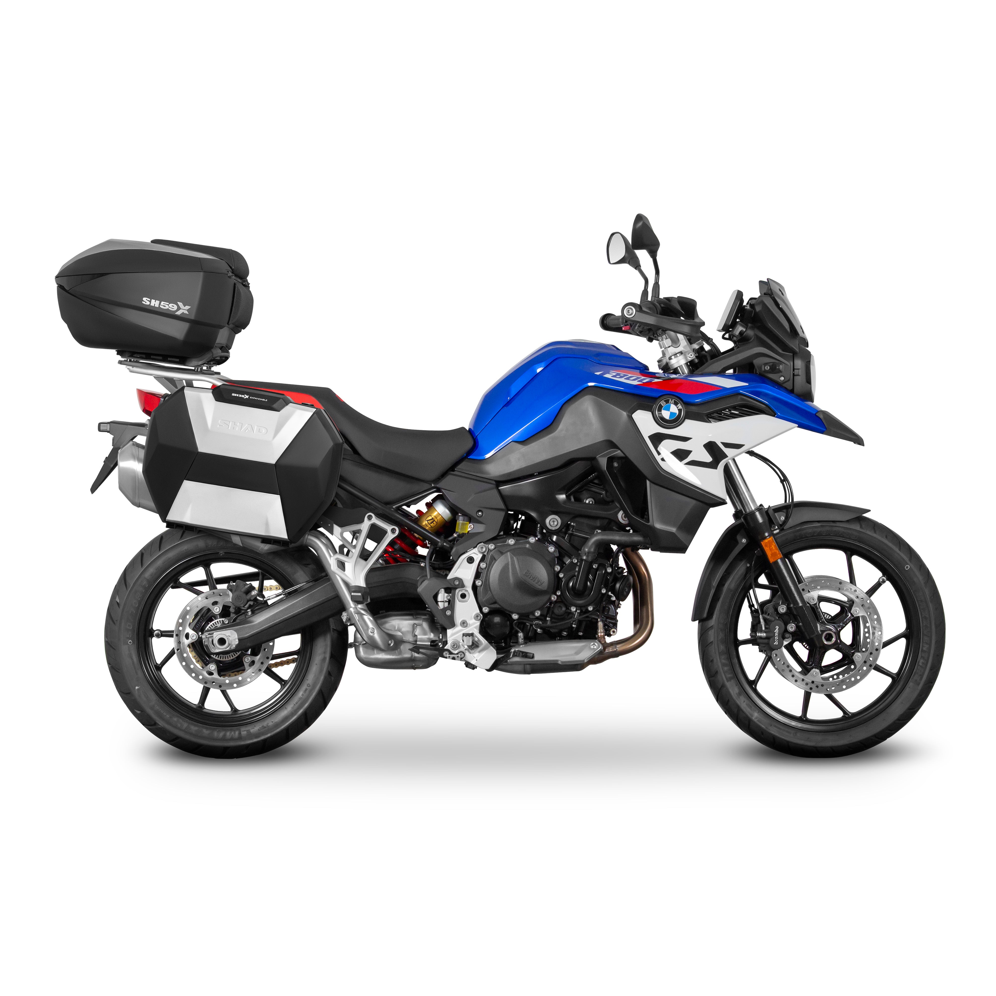 3P sistemos šoninio krepšio tvirtinimo rinkinys BMW F750GS/F800GS/F850GS/ADVENTURE/F900GS ADVENTURE