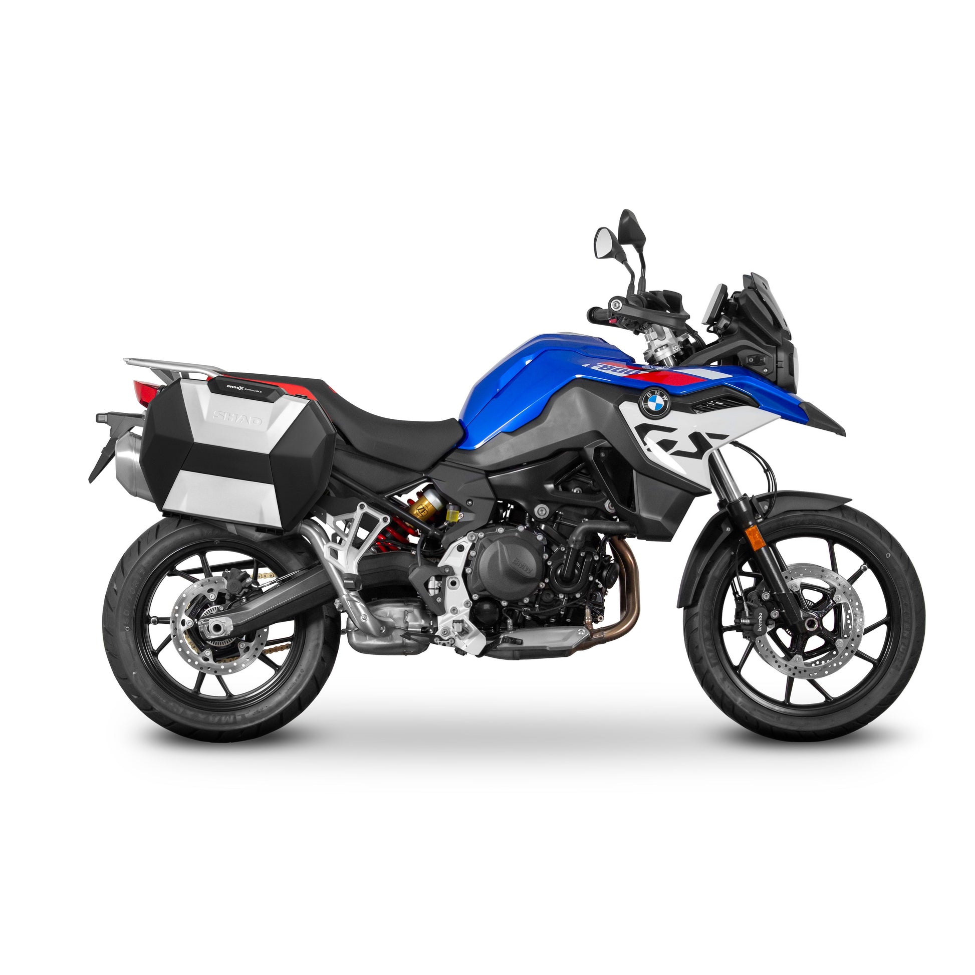 3P sistemos šoninio krepšio tvirtinimo rinkinys BMW F750GS/F800GS/F850GS/ADVENTURE/F900GS ADVENTURE