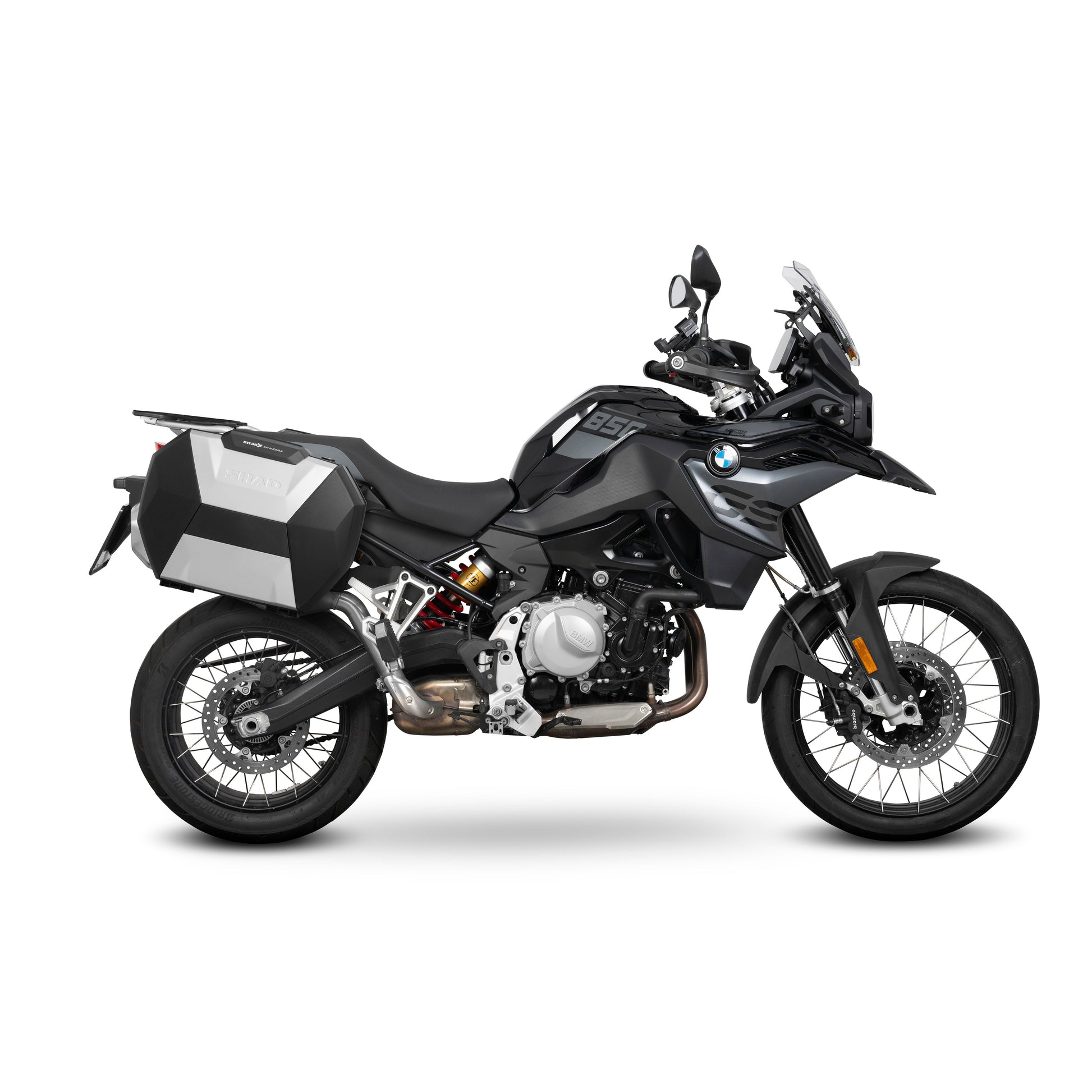 3P sistemos šoninio krepšio tvirtinimo rinkinys BMW F750GS/F800GS/F850GS/ADVENTURE/F900GS ADVENTURE