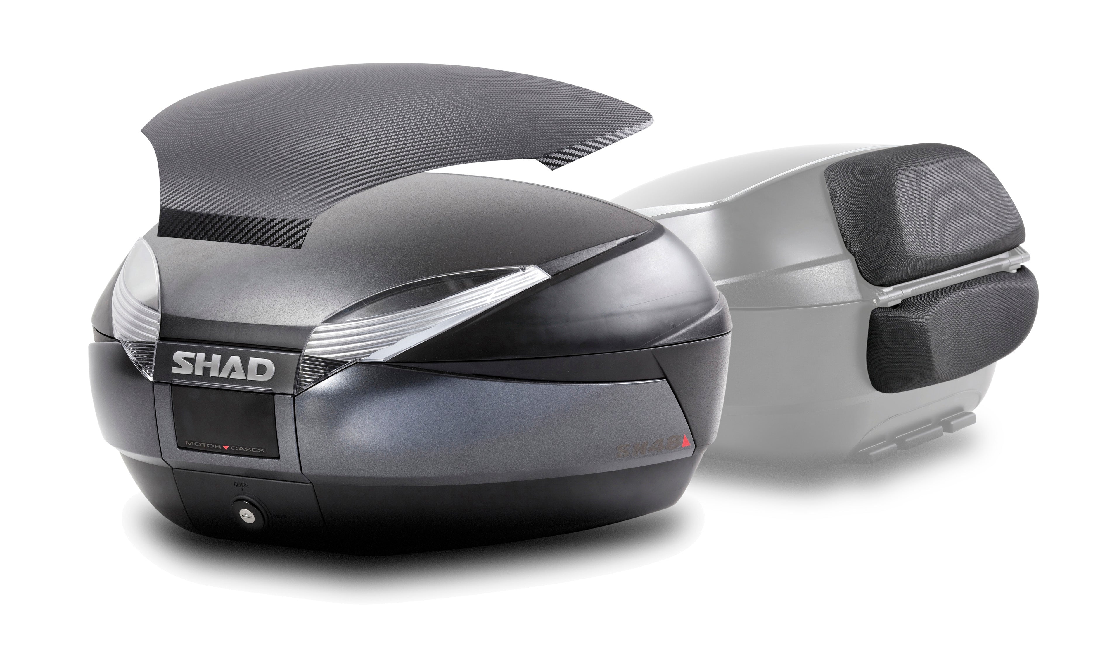 SH48 DARK GREY+ CARBON COVER + BACKREST