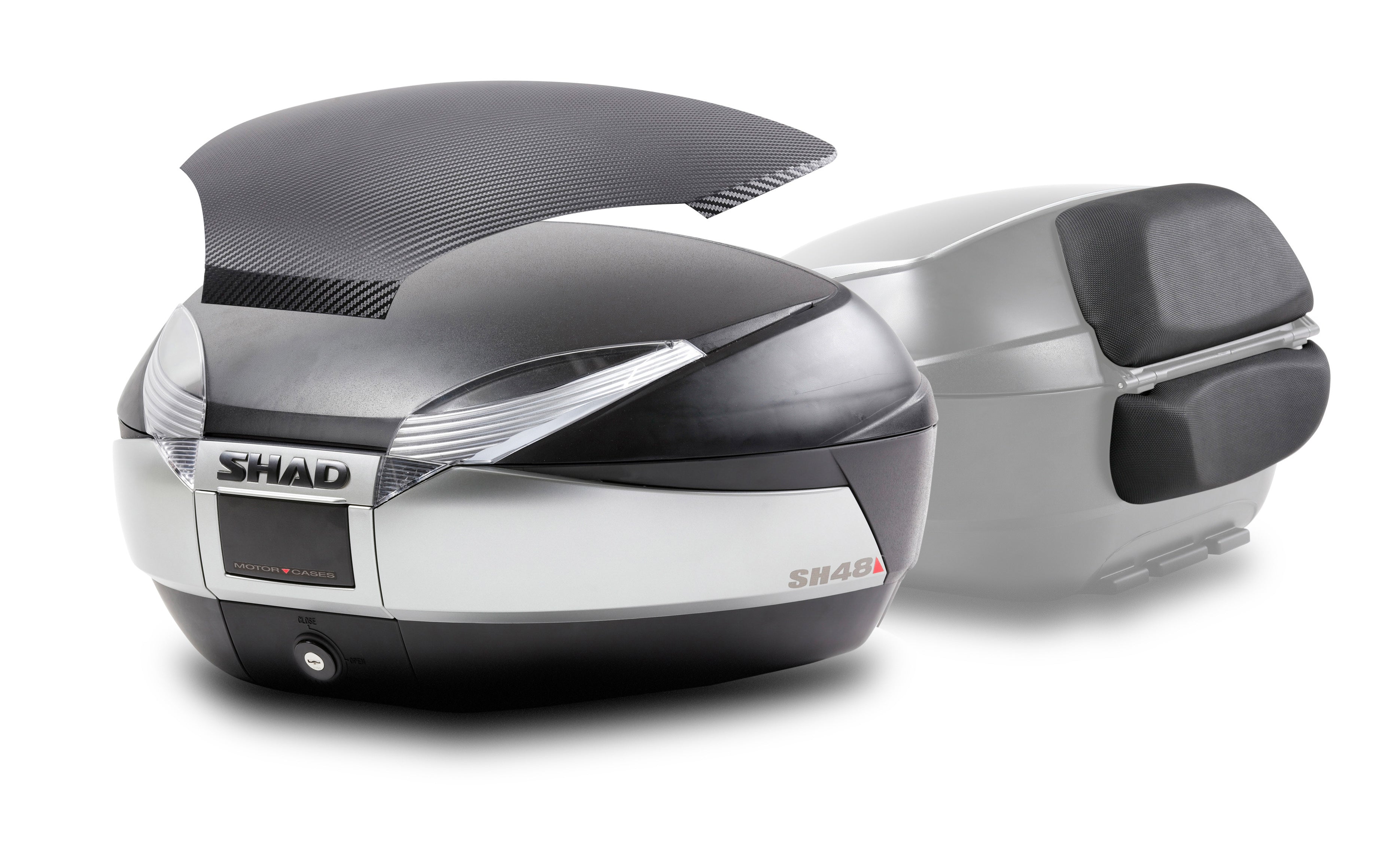SH48 TITANIUM + CARBON COVER + BACKREST