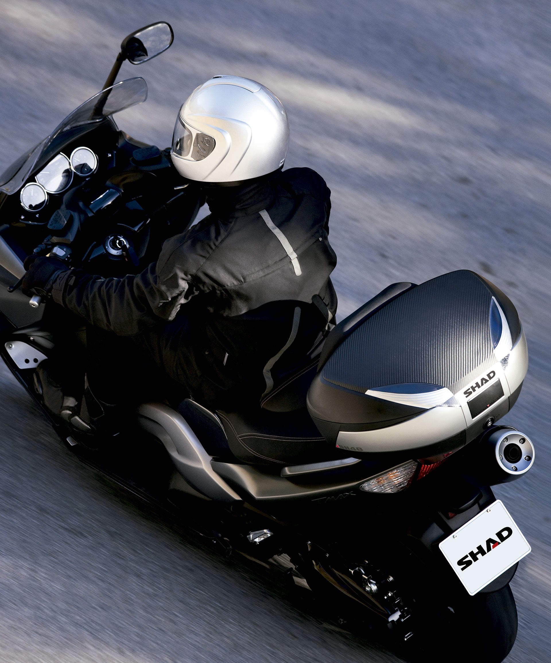 SH48 TITANIUM + CARBON COVER + BACKREST