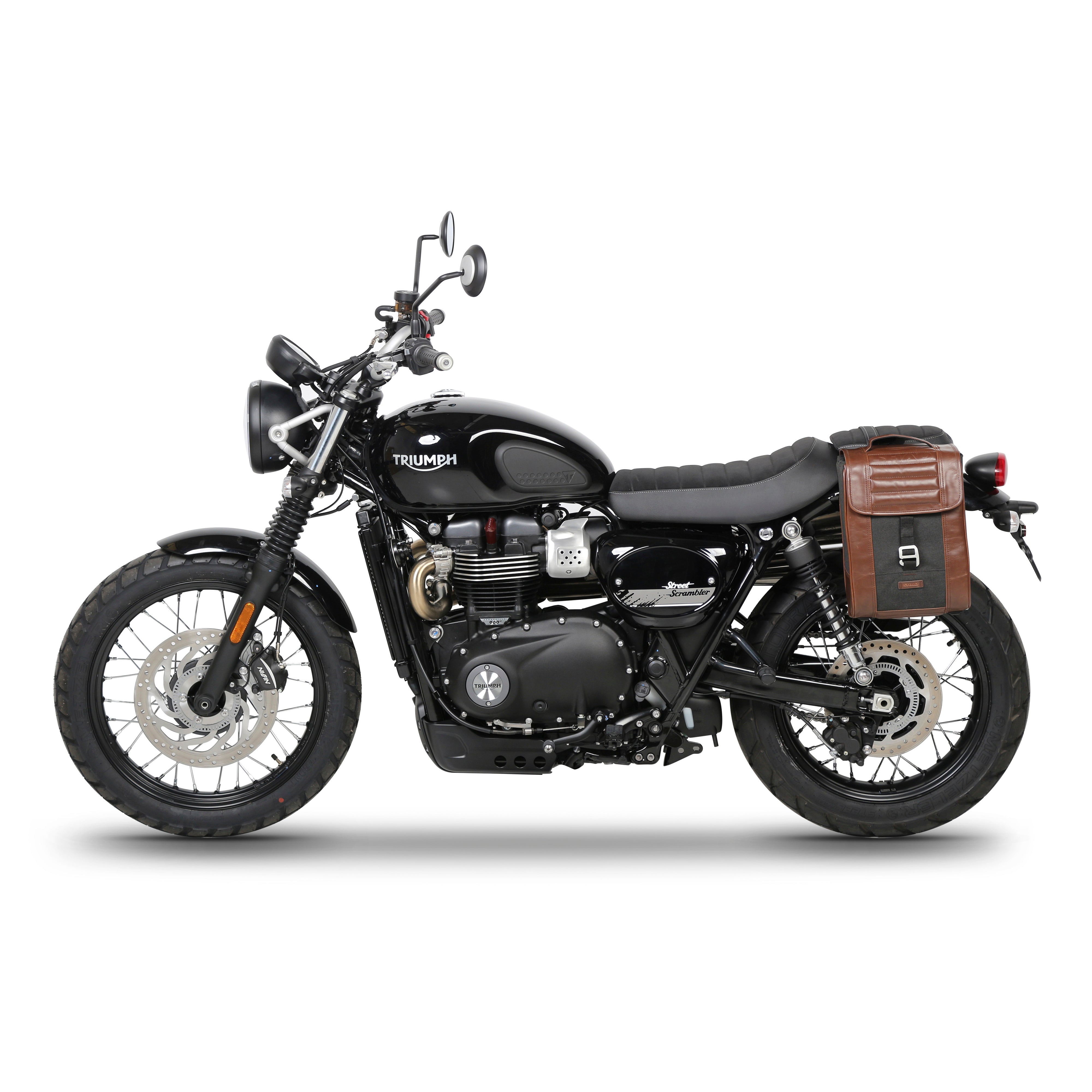 SR šoninio krepšio laikiklio tvirtinimo rinkinys TRIUMPH STREET SCRAMBLER 900
