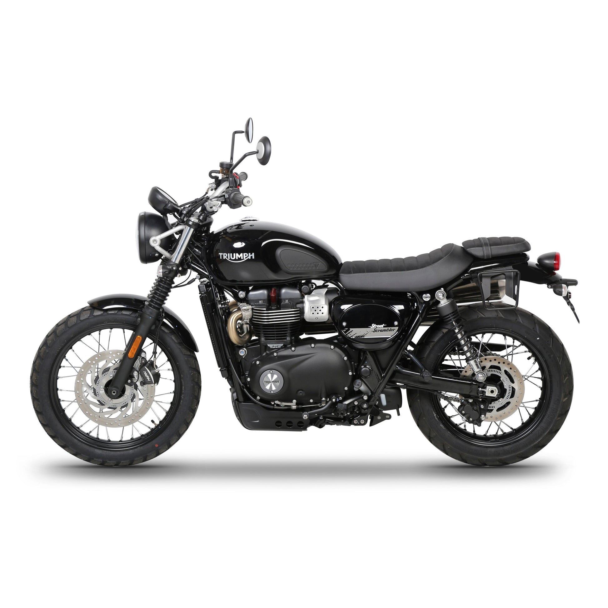 SR šoninio krepšio laikiklio tvirtinimo rinkinys TRIUMPH STREET SCRAMBLER 900