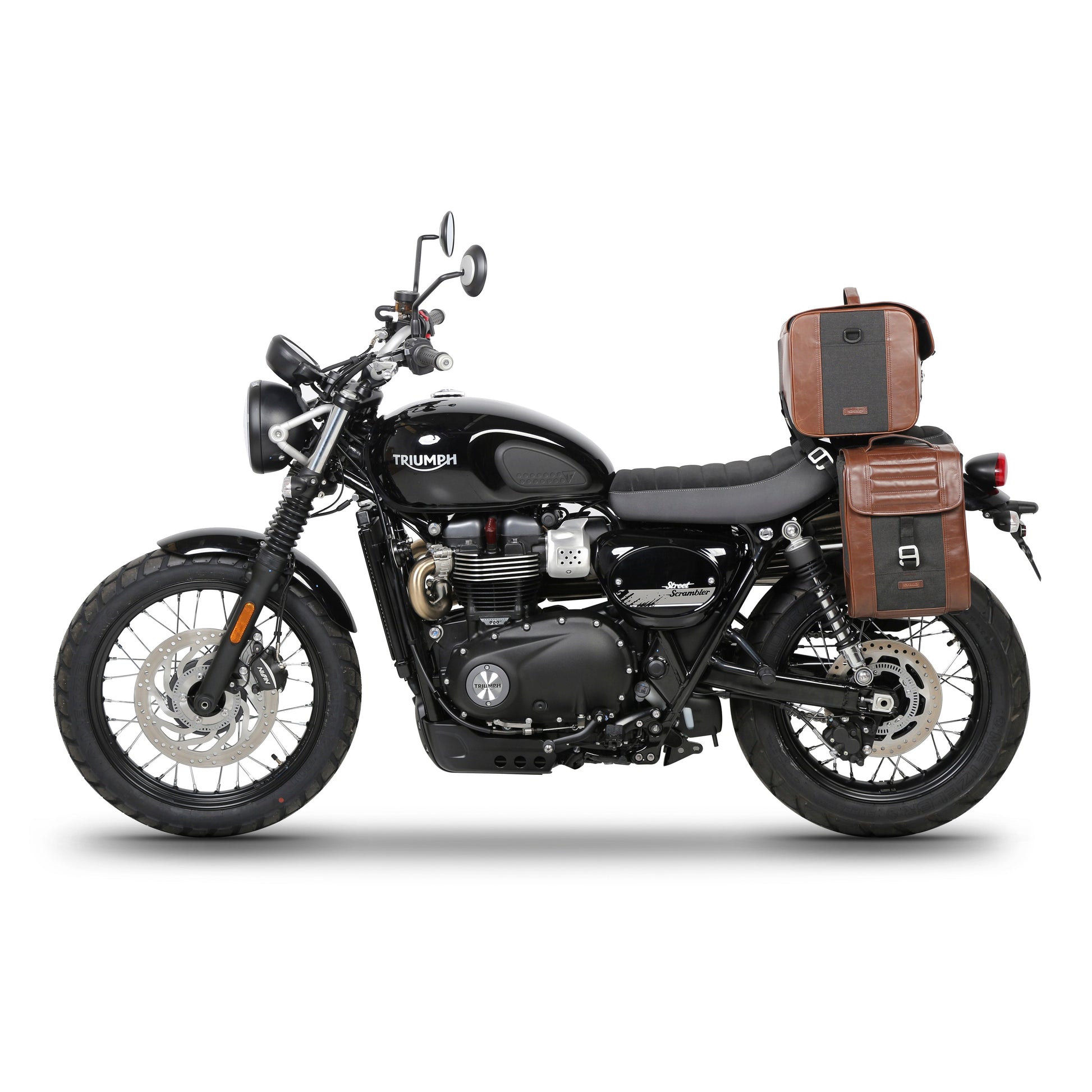 SR šoninio krepšio laikiklio tvirtinimo rinkinys TRIUMPH STREET SCRAMBLER 900