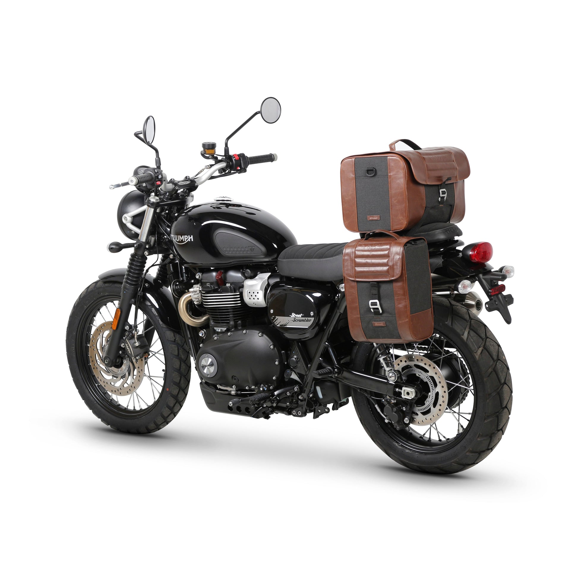 SR šoninio krepšio laikiklio tvirtinimo rinkinys TRIUMPH STREET SCRAMBLER 900