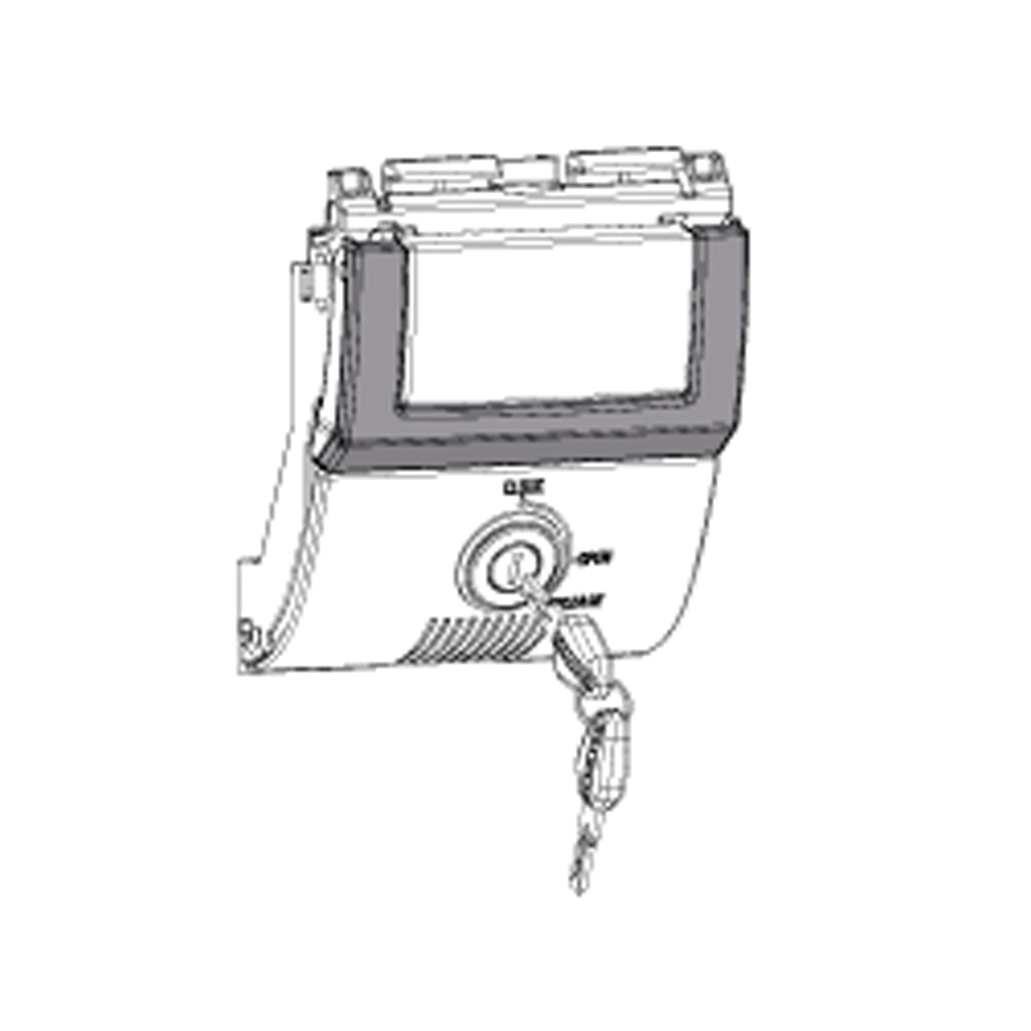 SH48 LOCK SYSTEM GREY TITANIUM PREMIUM