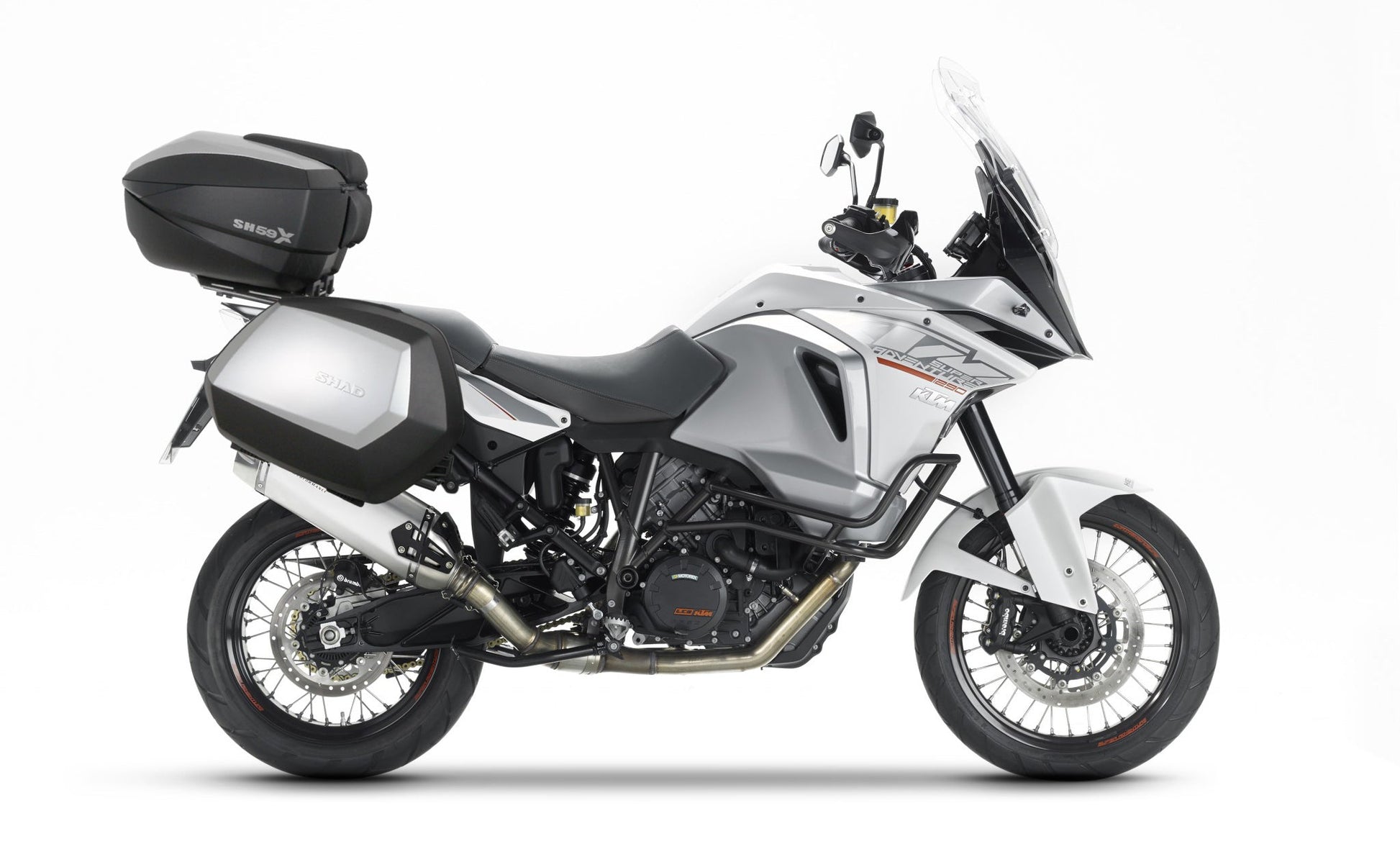 4P sistemos šoninio krepšio tvirtinimo rinkinys KTM ADV. 1050/1090/1190/SUPER ADV. 1290