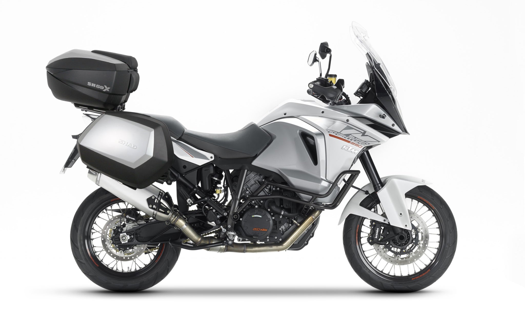 4P sistemos šoninio krepšio tvirtinimo rinkinys KTM ADV. 1050/1090/1190/SUPER ADV. 1290