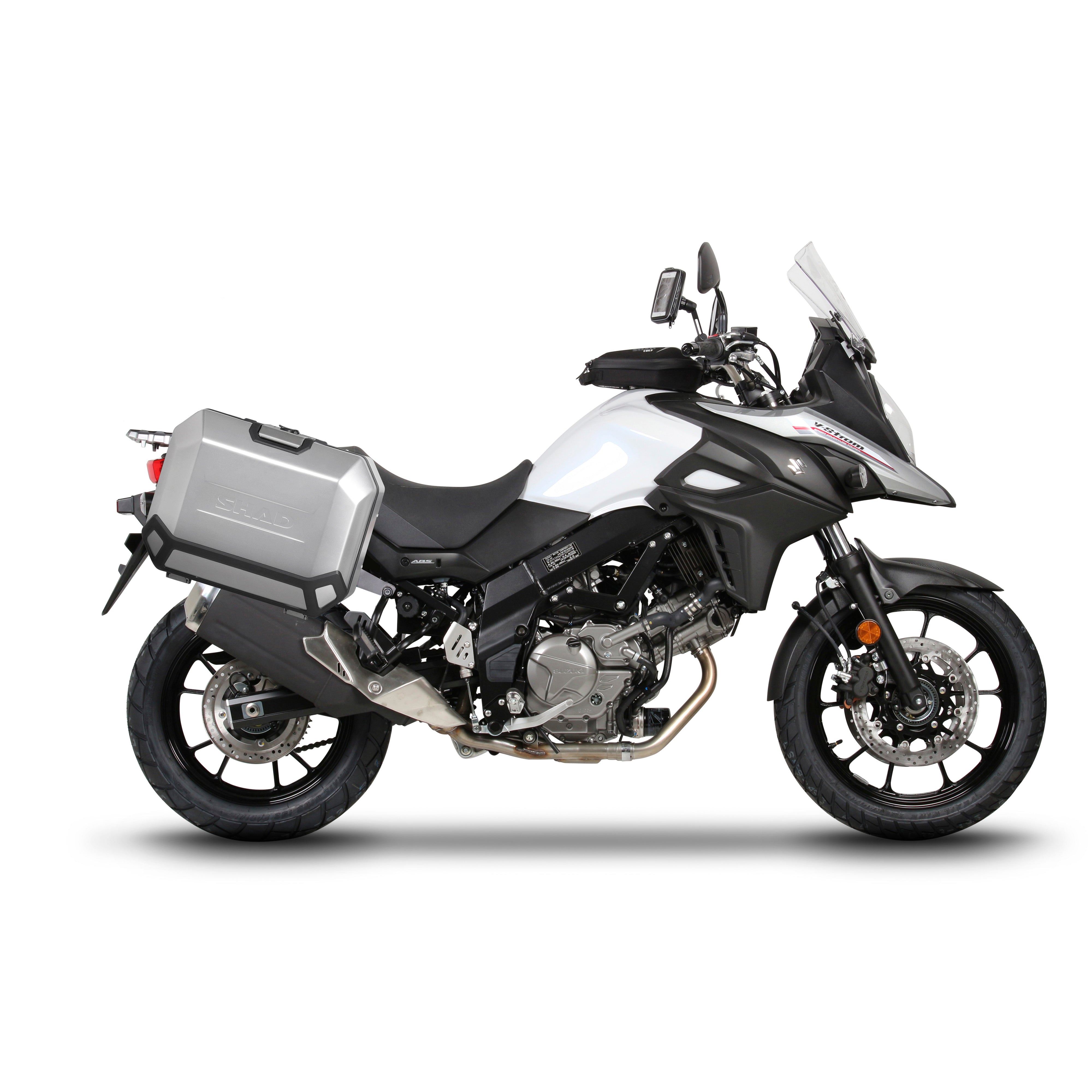 4P sistemos šoninio krepšio tvirtinimo rinkinys SUZUKI V-STROM 650