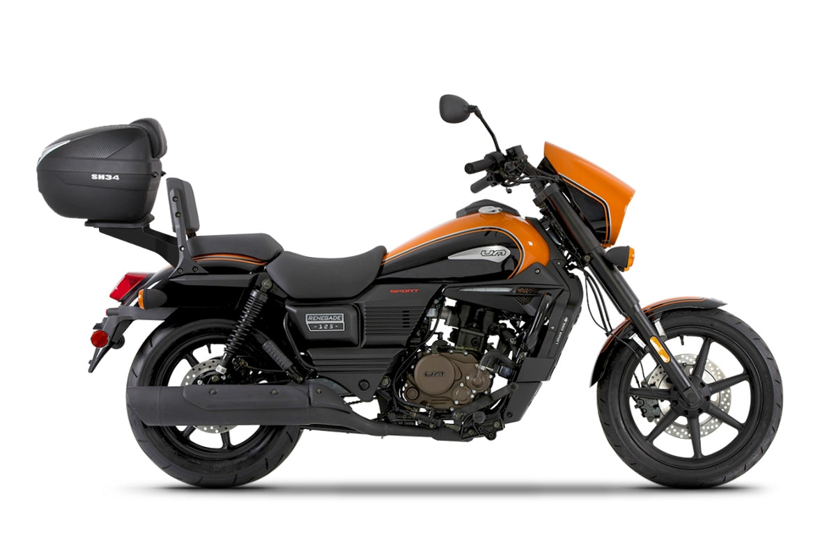 Galinės daiktadėžės tvirtinimo rinkinys UM RENEGADE 125