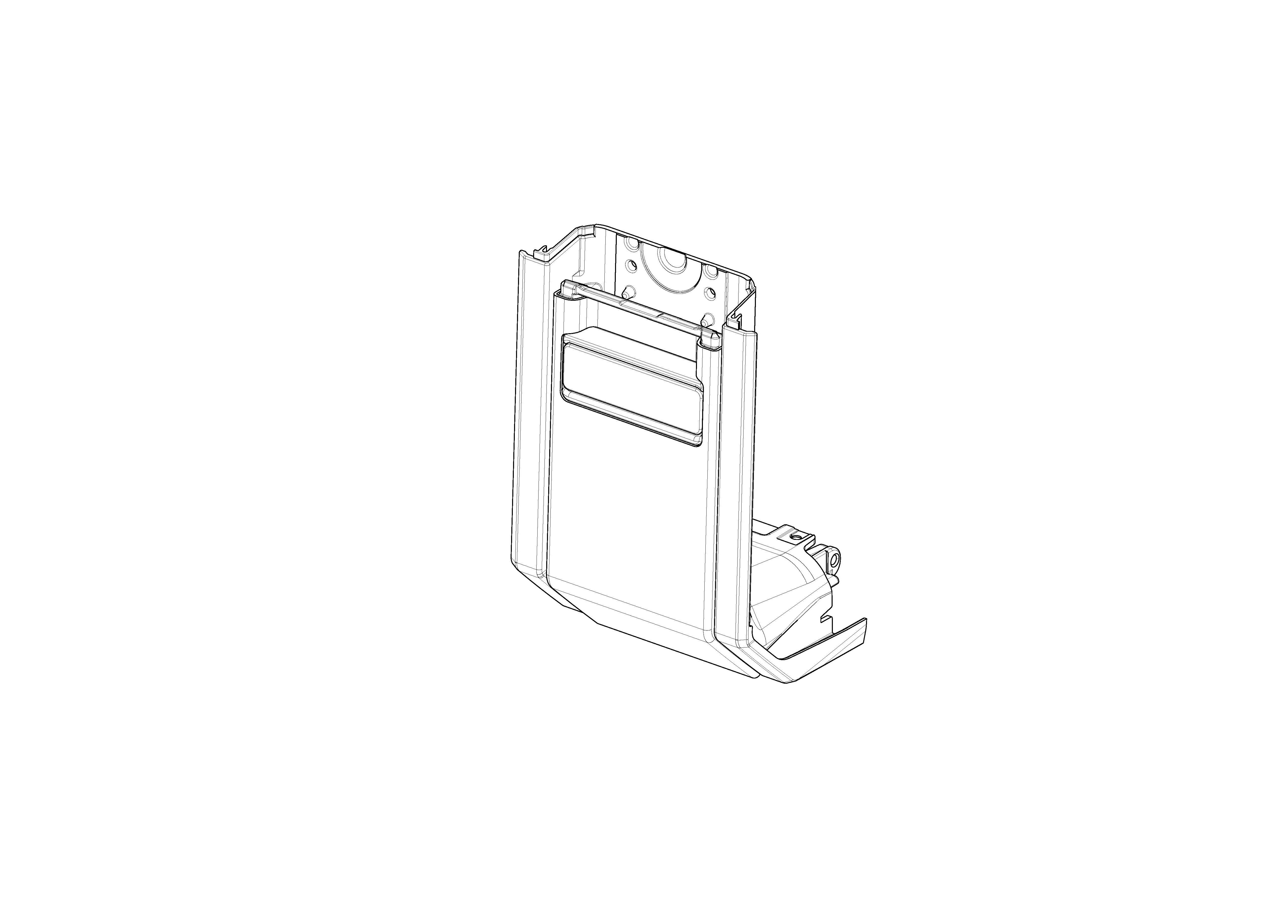 Apatinė spynos dalis FOR TR37 CASE
