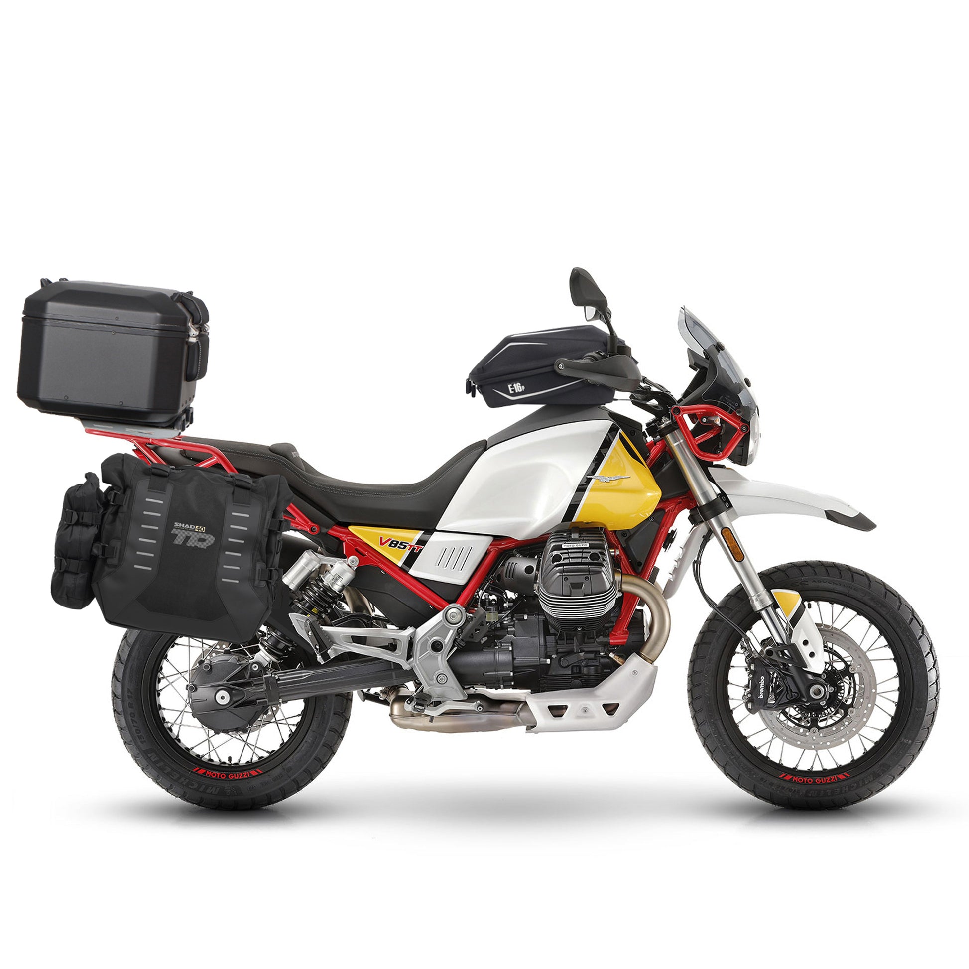 4P sistemos šoninio krepšio tvirtinimo rinkinys MOTO GUZZI V85TT