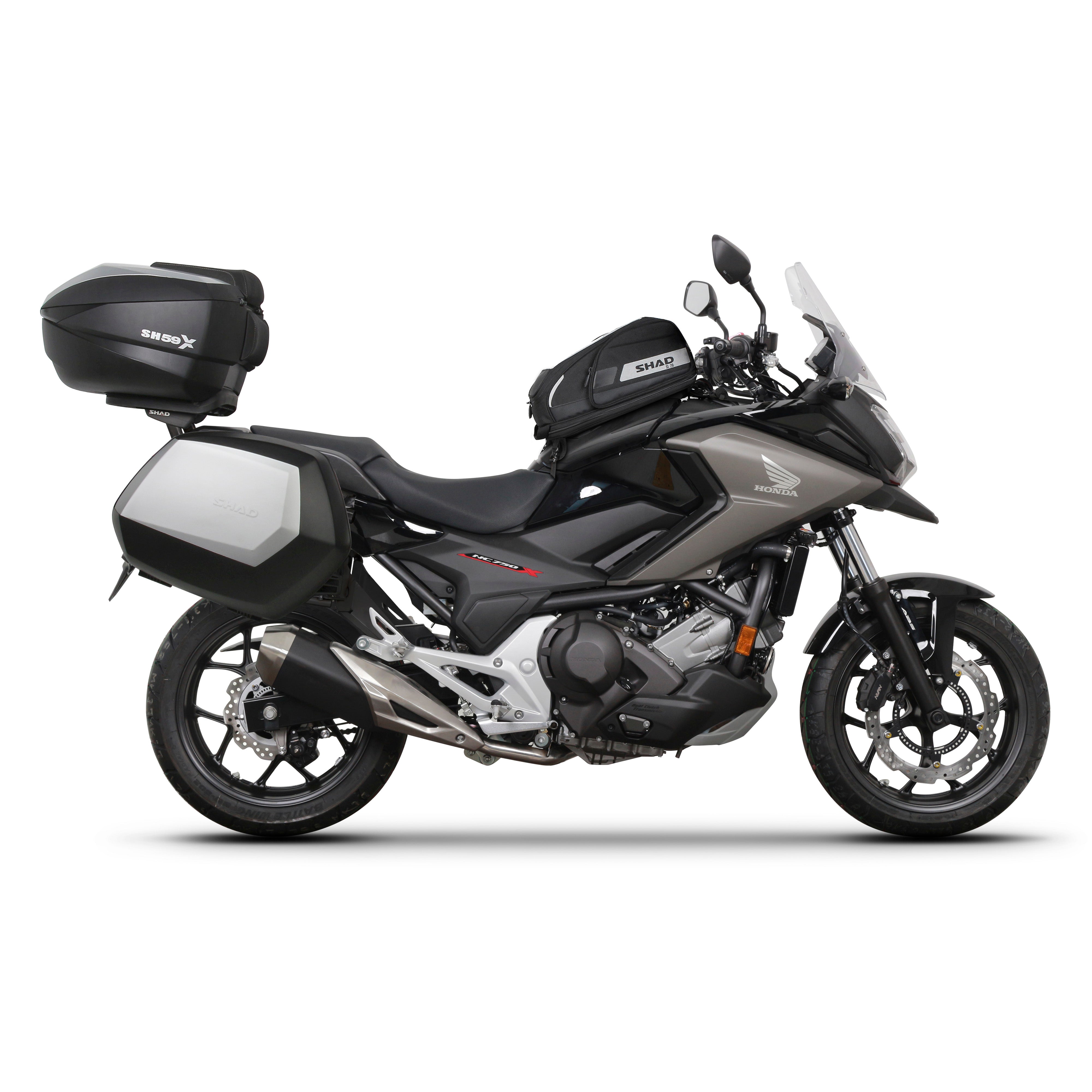 4P sistemos šoninio krepšio tvirtinimo rinkinys HONDA NC 750X