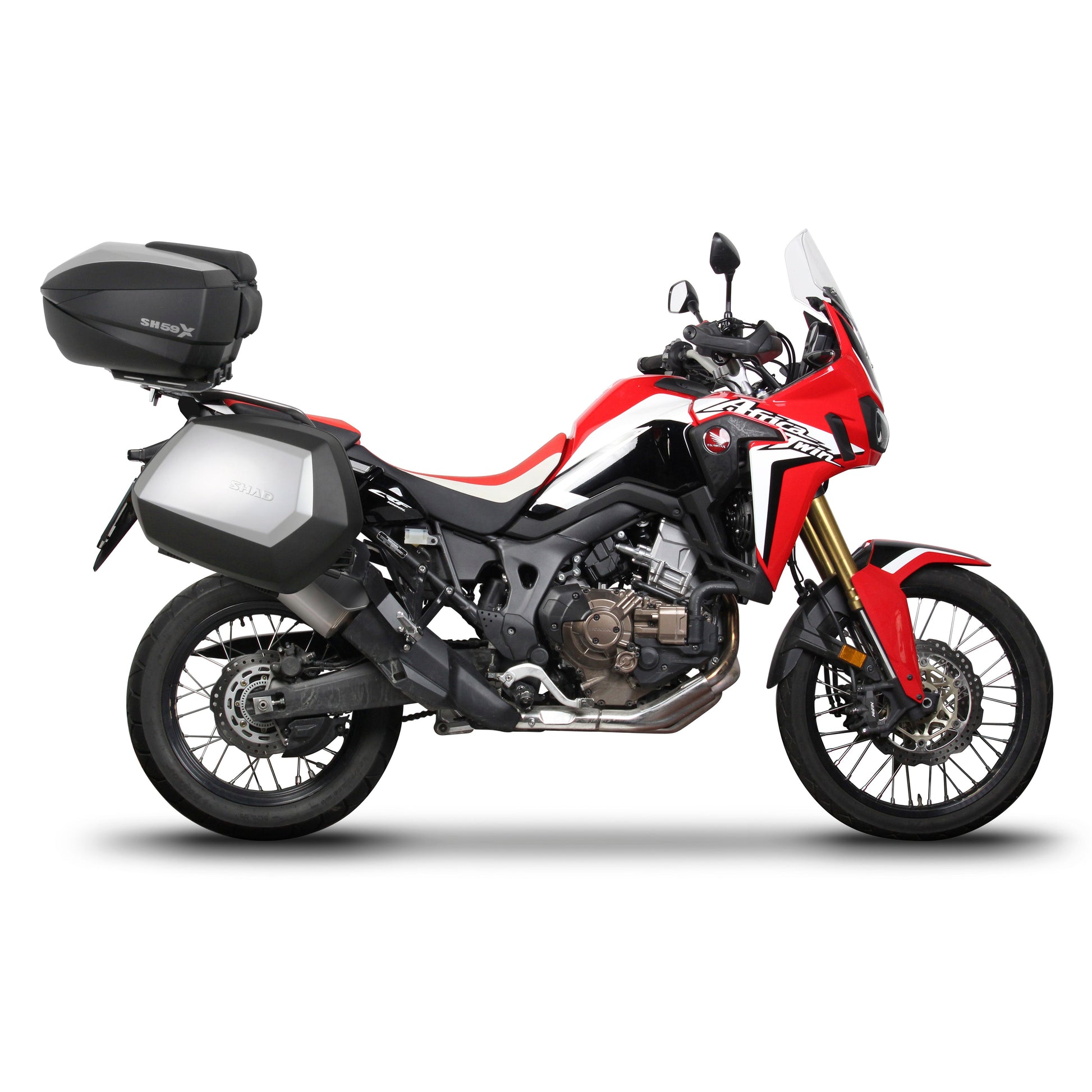 4P sistemos šoninio krepšio tvirtinimo rinkinys HONDA CRF 1000L AFRICA TWIN