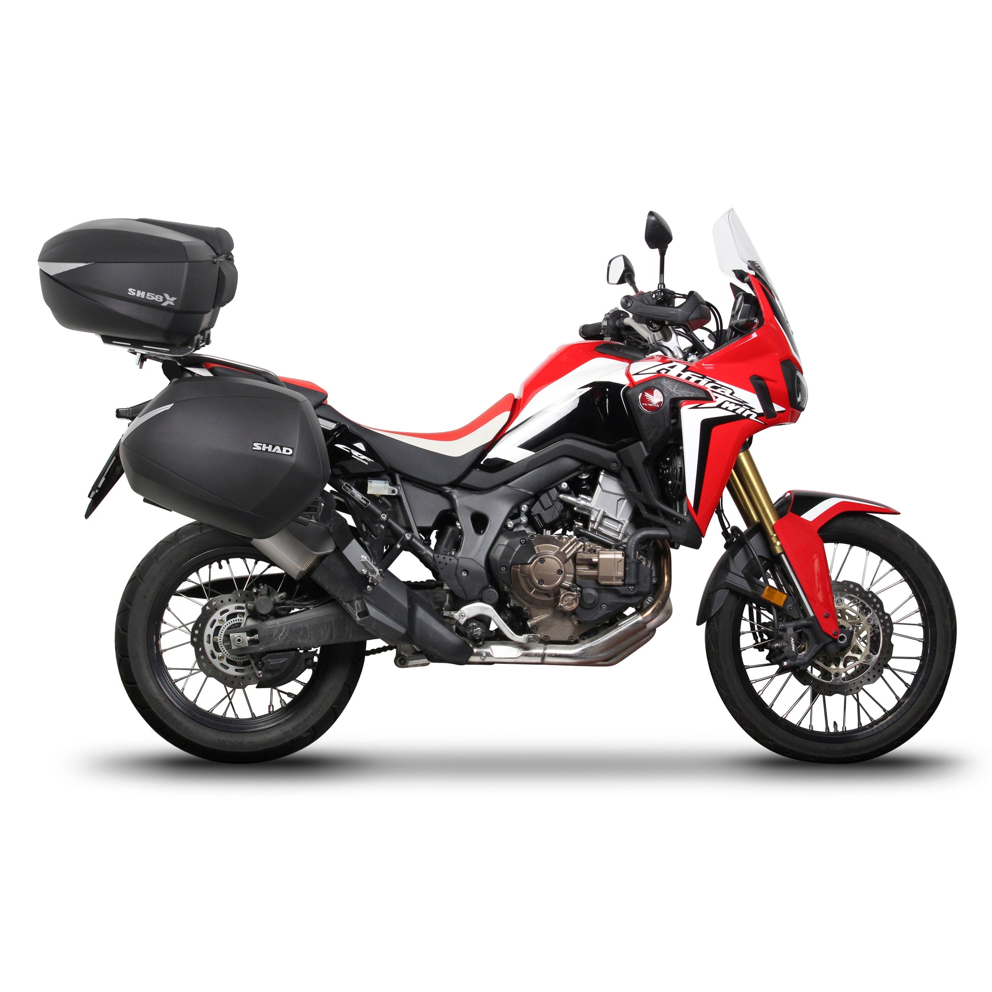 4P sistemos šoninio krepšio tvirtinimo rinkinys HONDA CRF 1000L AFRICA TWIN