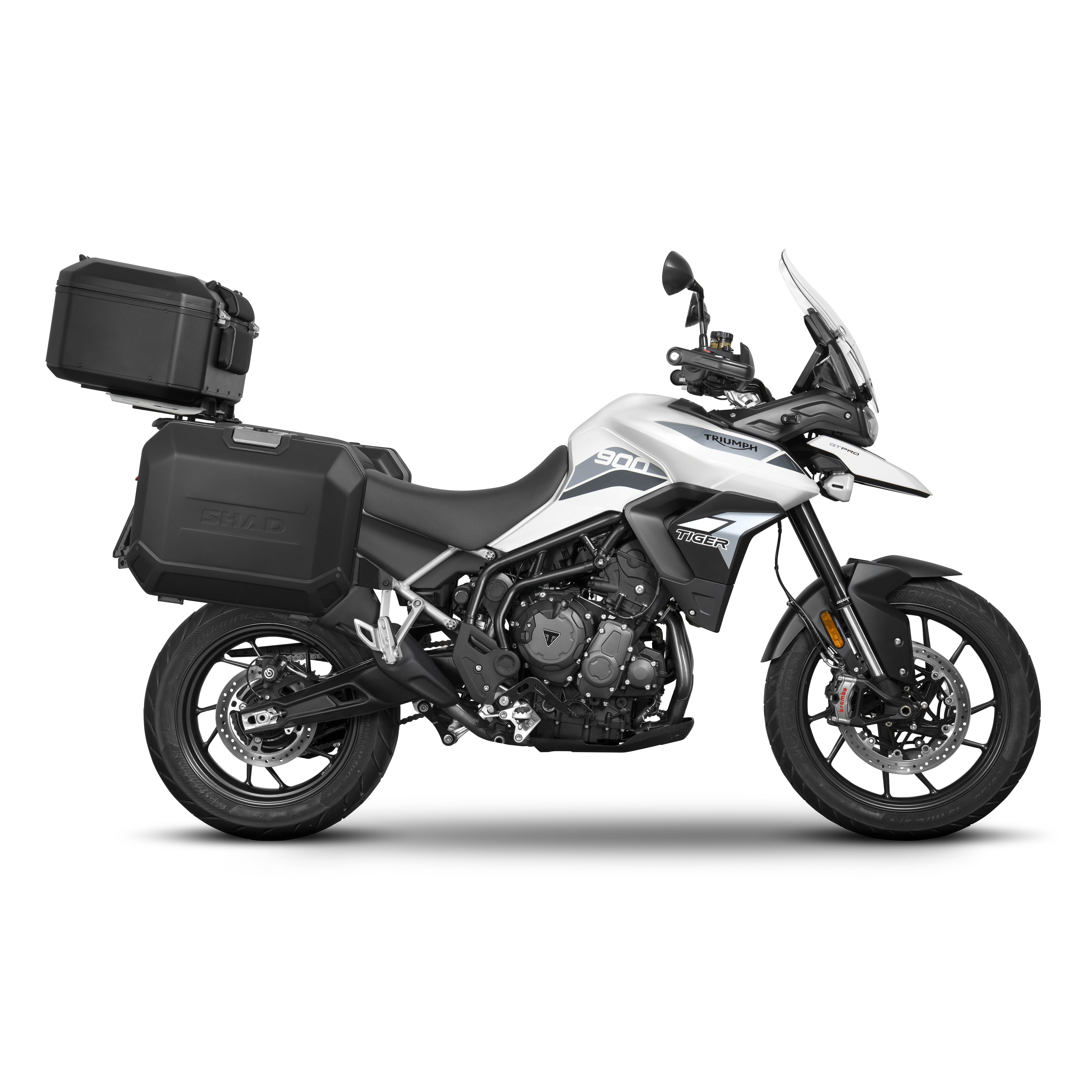 4P sistemos šoninio krepšio tvirtinimo rinkinys TRIUMPH TIGER 900/GT/RALLY