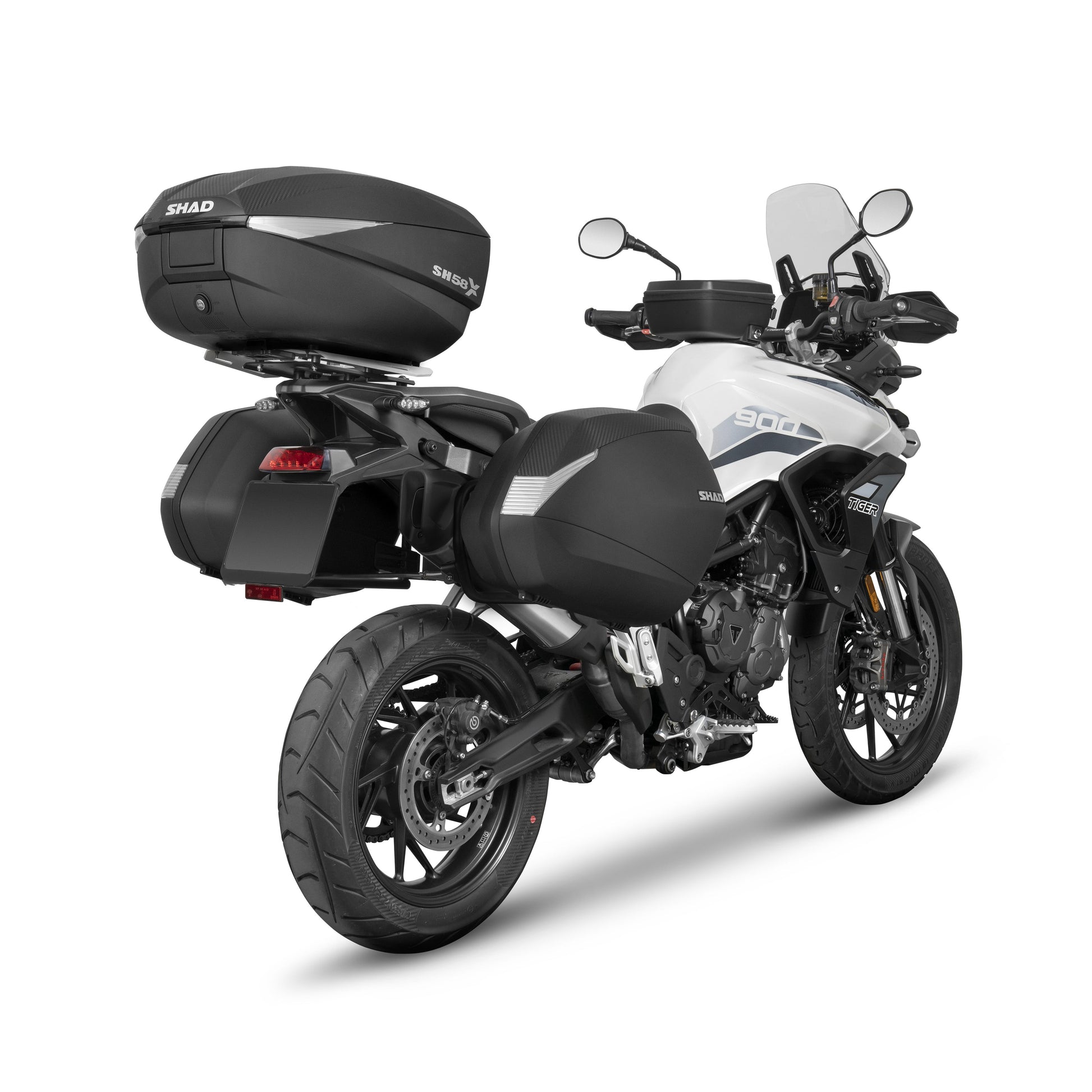 4P sistemos šoninio krepšio tvirtinimo rinkinys TRIUMPH TIGER 900/GT/RALLY