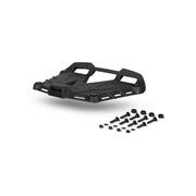 BLACK ALUMINIUM MOUNTING PLATE + SCREWS