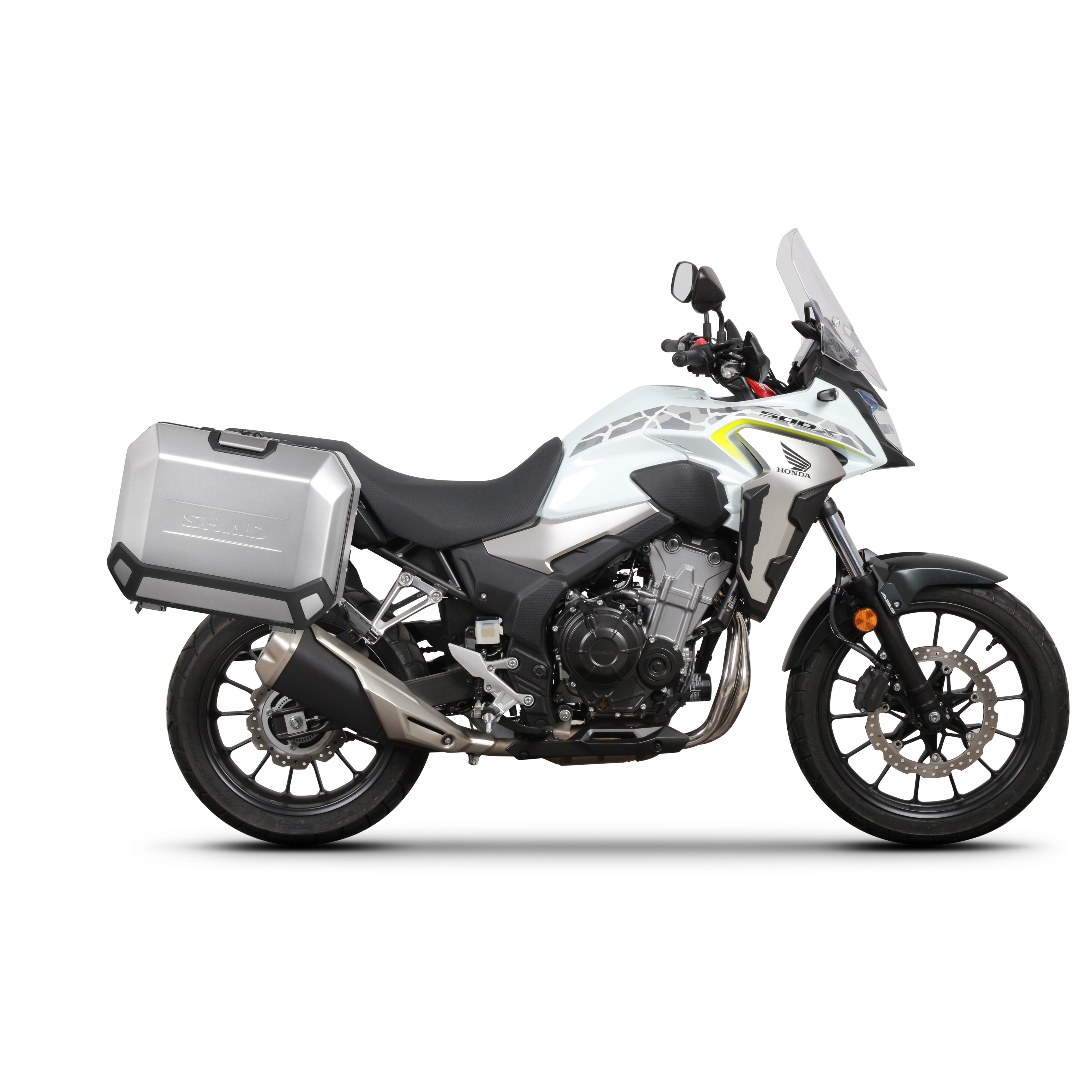 4P sistemos šoninio krepšio tvirtinimo rinkinys HONDA CB500X / NX 500