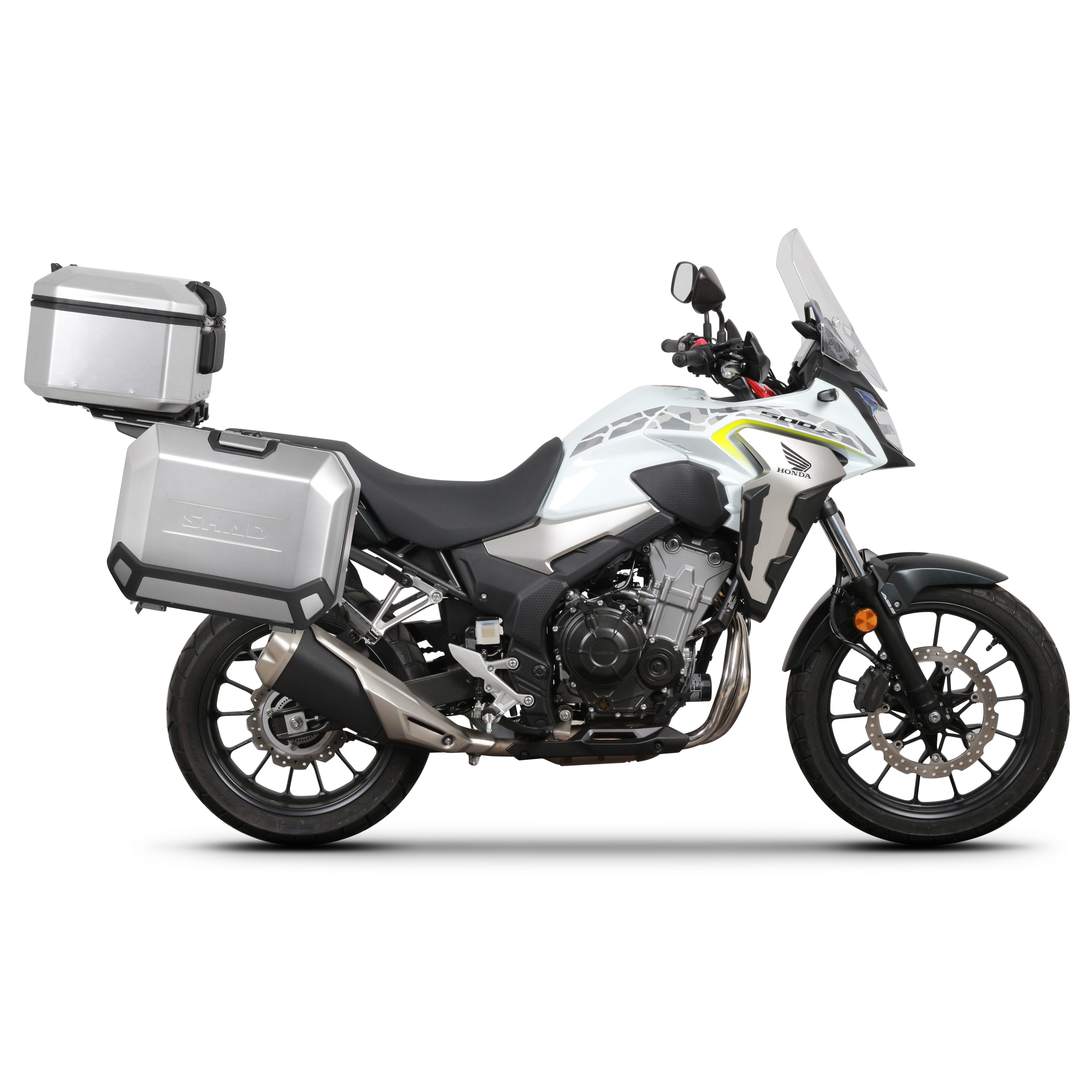 4P sistemos šoninio krepšio tvirtinimo rinkinys HONDA CB500X / NX 500