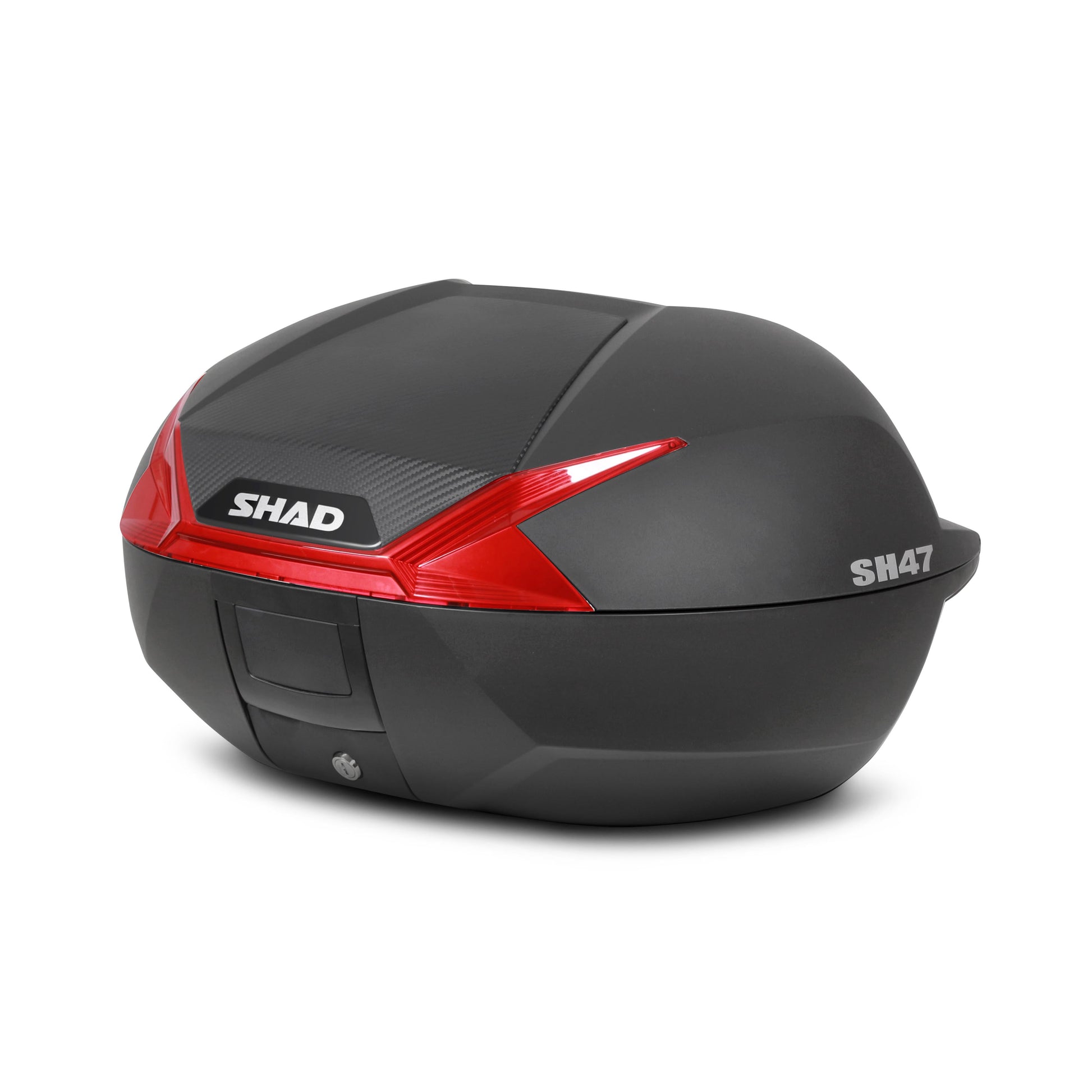 Galinė daiktadėžė SH47 RED REFLECTOR