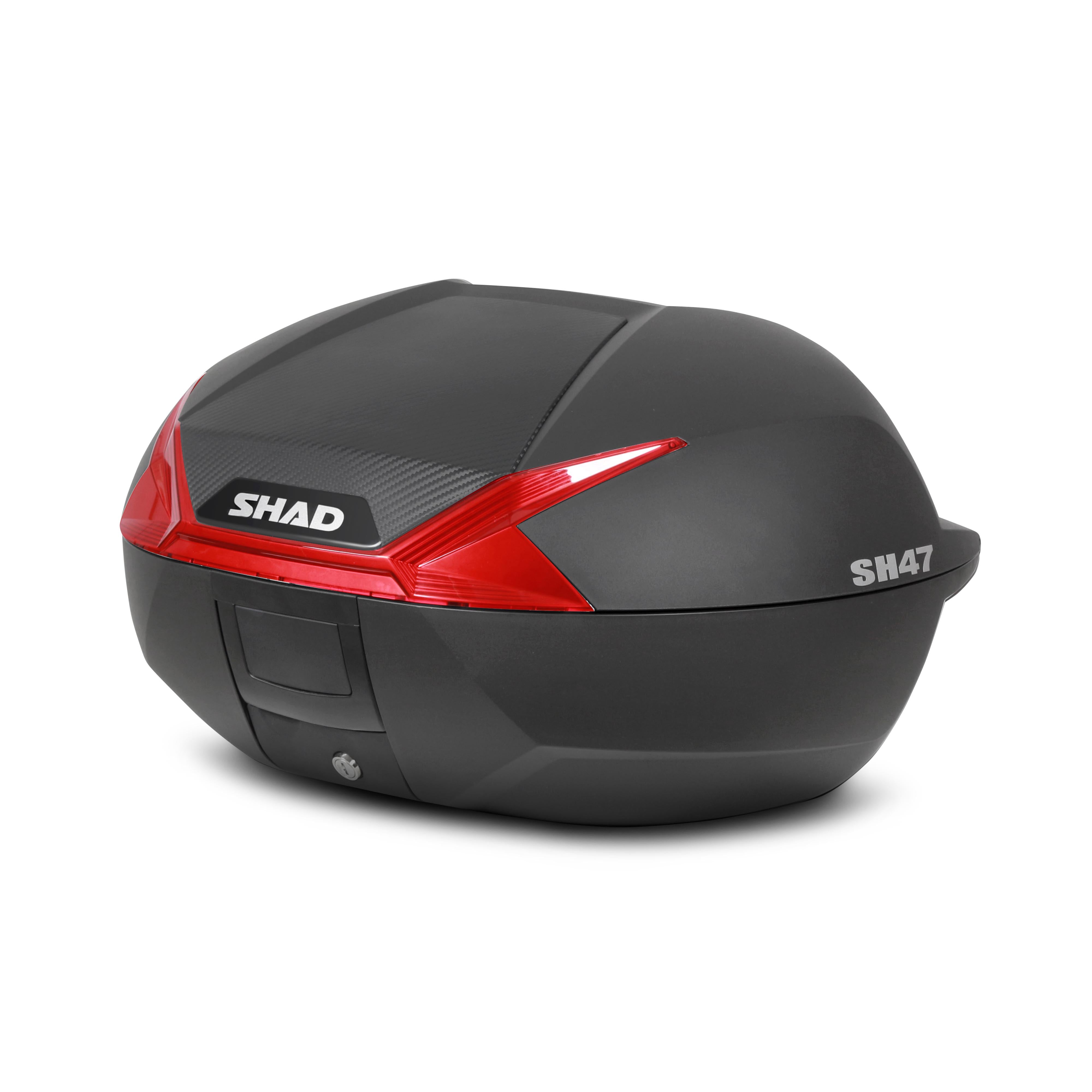 Galinė daiktadėžė SH47 RED REFLECTOR