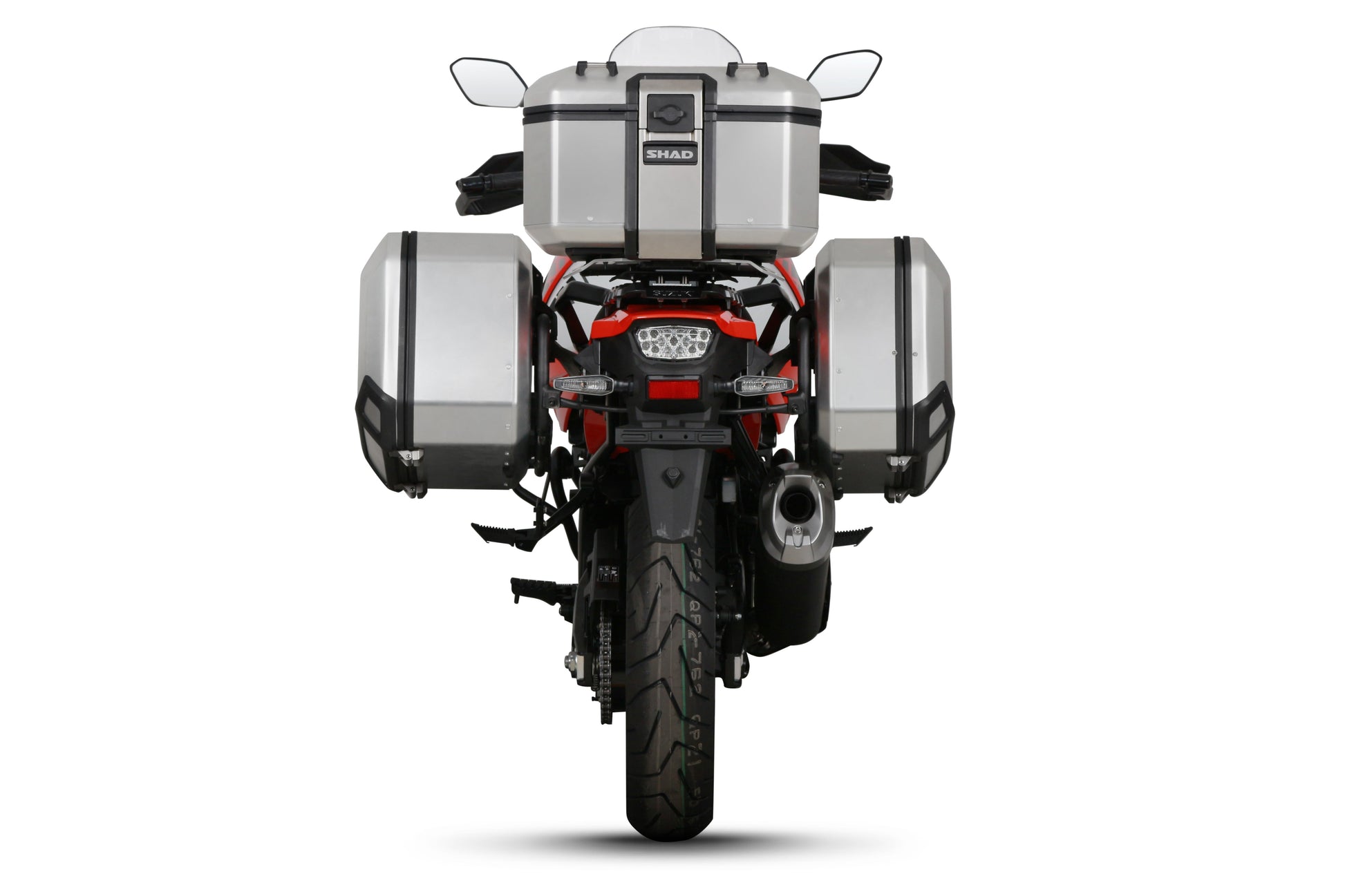 4P sistemos šoninio krepšio tvirtinimo rinkinys SUZUKI V-STROM 1000/1050