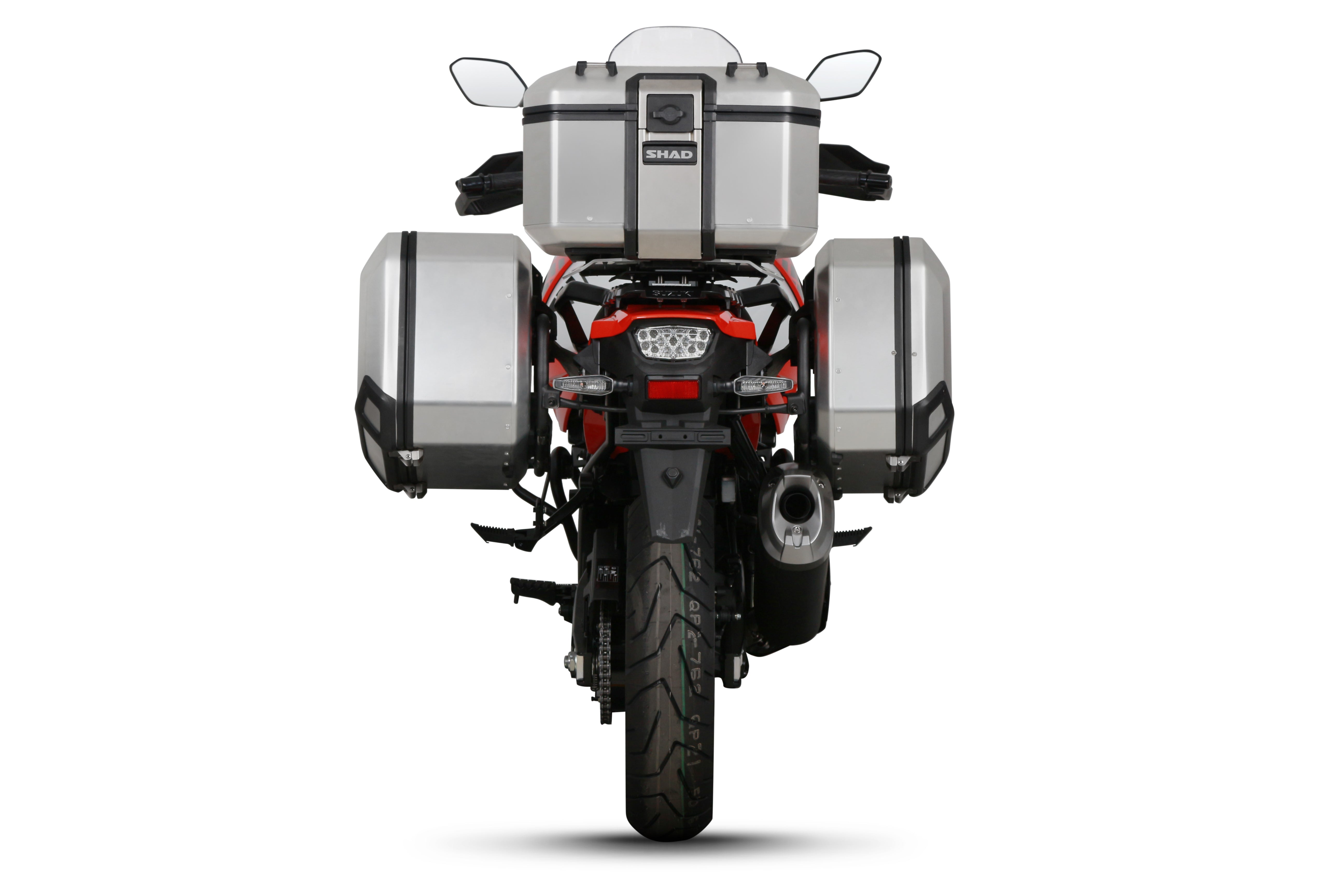 4P sistemos šoninio krepšio tvirtinimo rinkinys SUZUKI V-STROM 1000/1050
