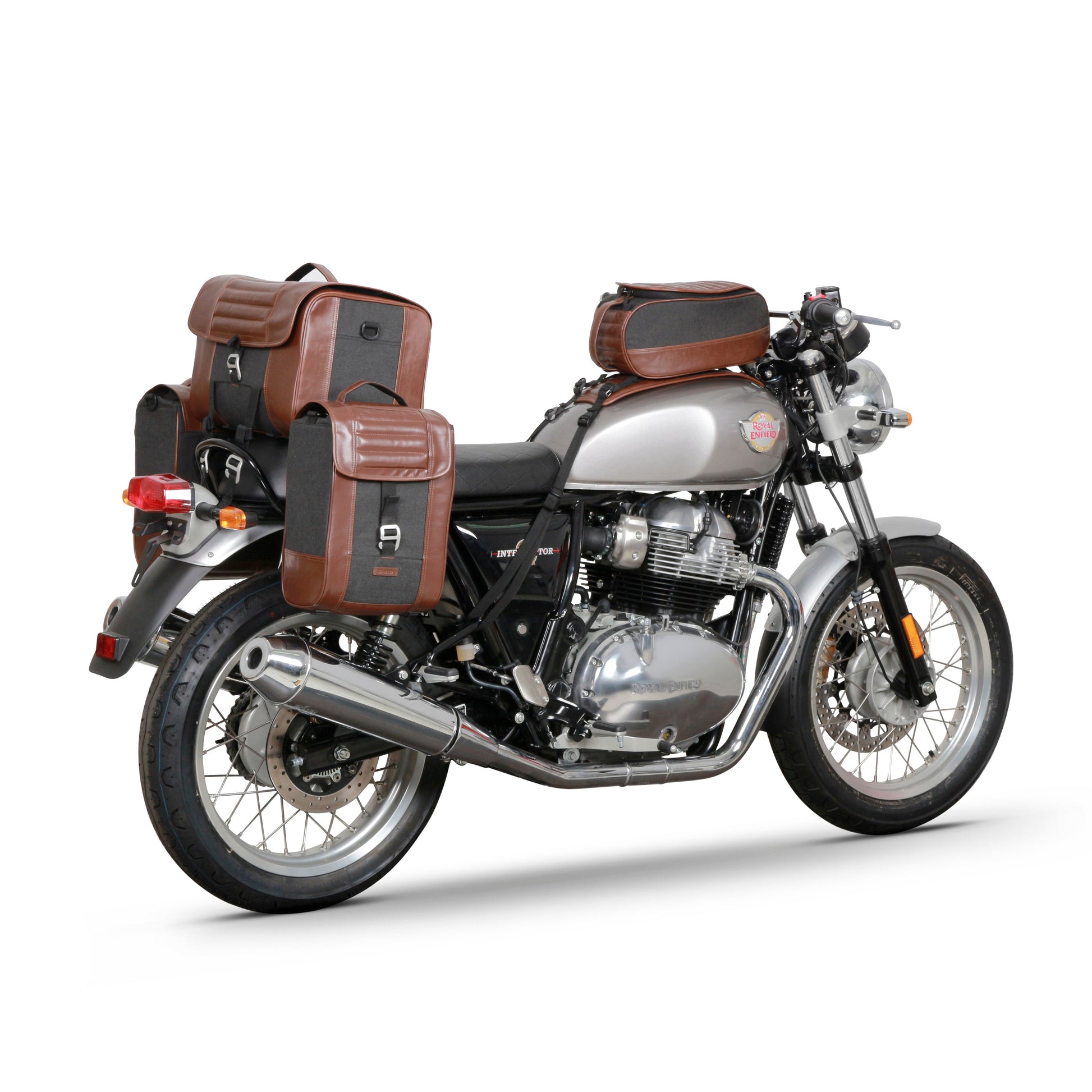 SR šoninio krepšio laikiklio tvirtinimo rinkinys ROYAL ENFIELD INTERCEPTOR 650