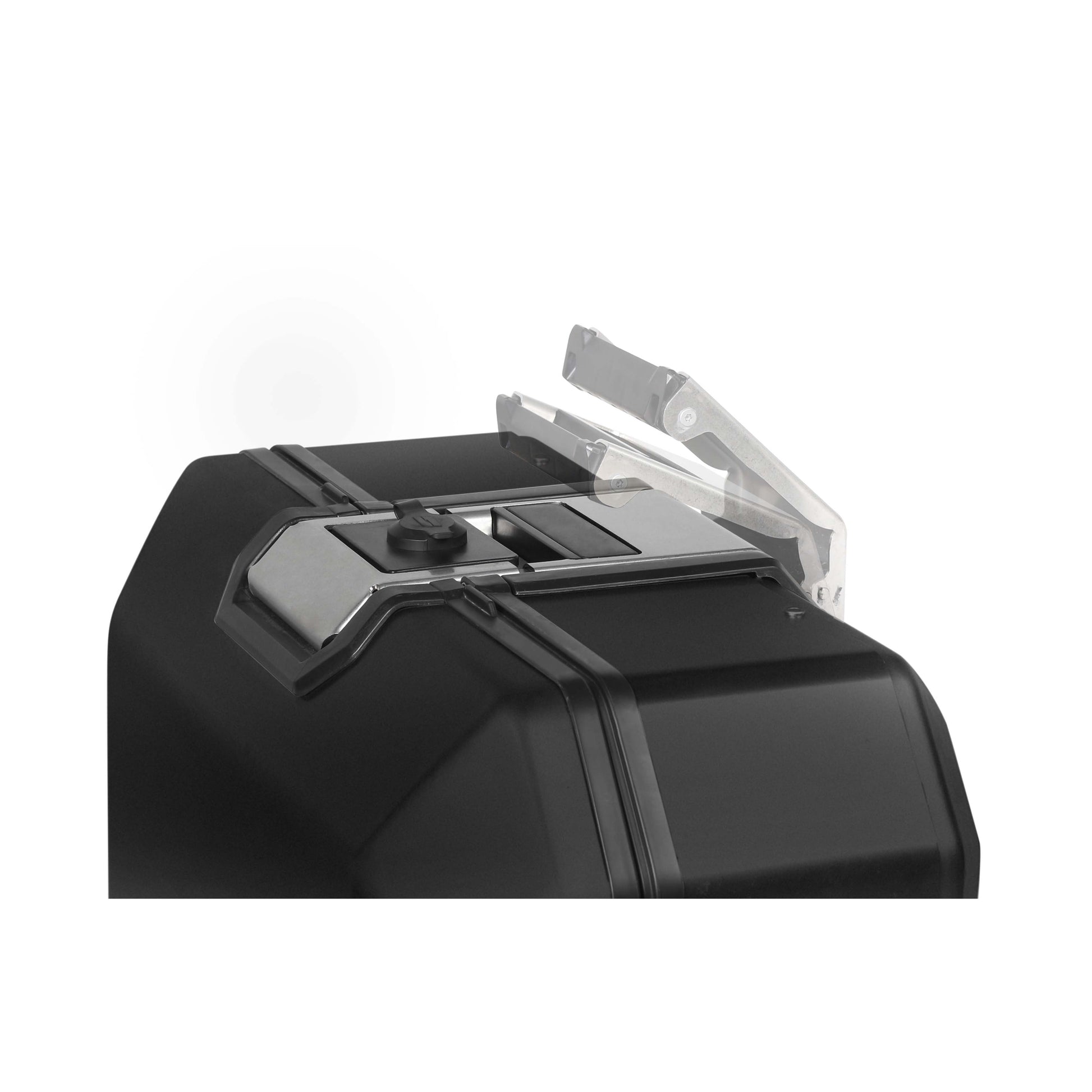 Kairysis šoninis krepšys TR36L TERRA BLACK EDITION