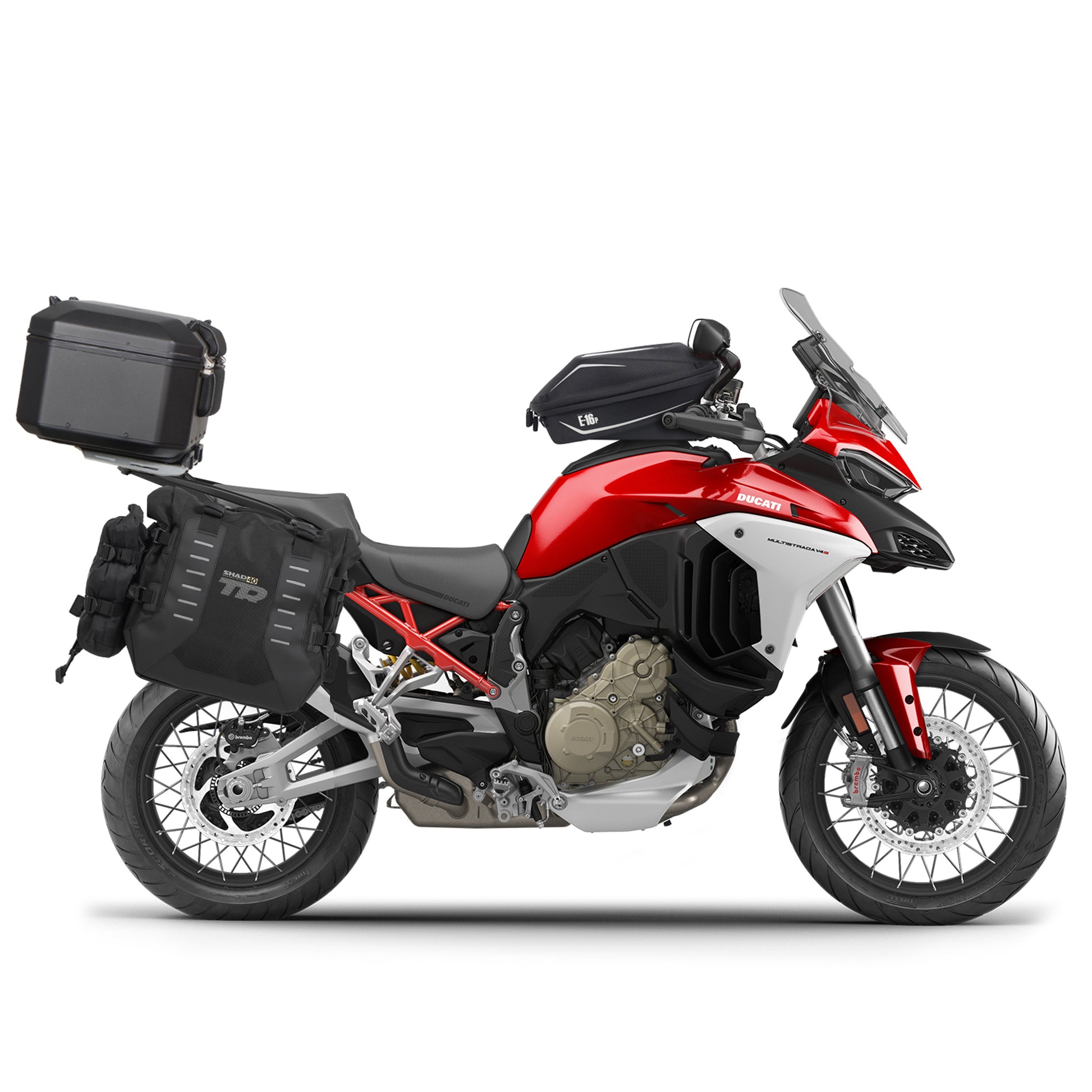 4P sistemos šoninio krepšio tvirtinimo rinkinys DUCATI MULTISTRADA V4 S1200