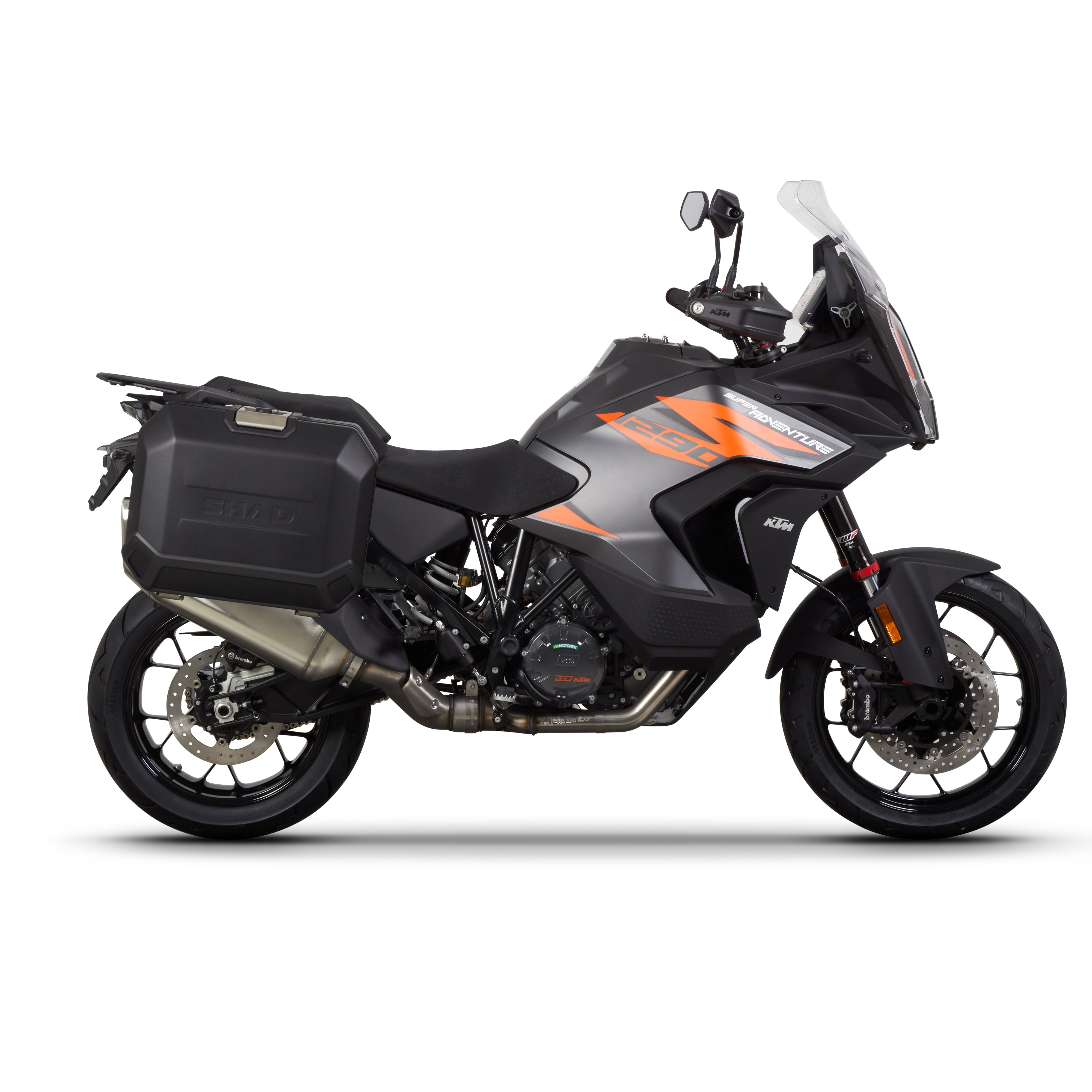 4P sistemos šoninio krepšio tvirtinimo rinkinys KTM 1290 SUPER ADVENTURE S/R