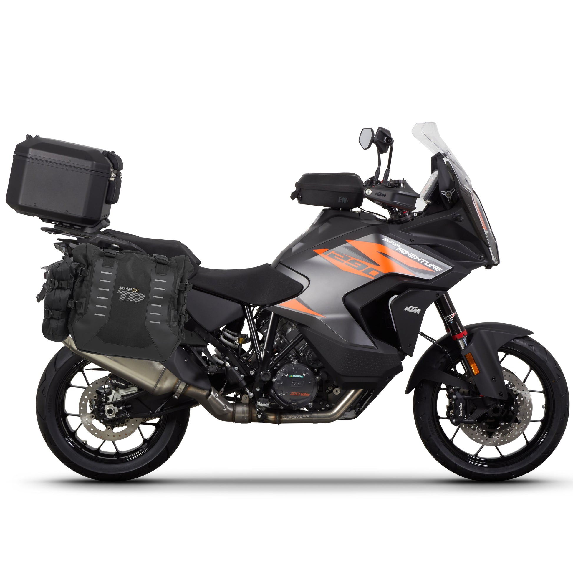 4P sistemos šoninio krepšio tvirtinimo rinkinys KTM 1290 SUPER ADVENTURE S/R