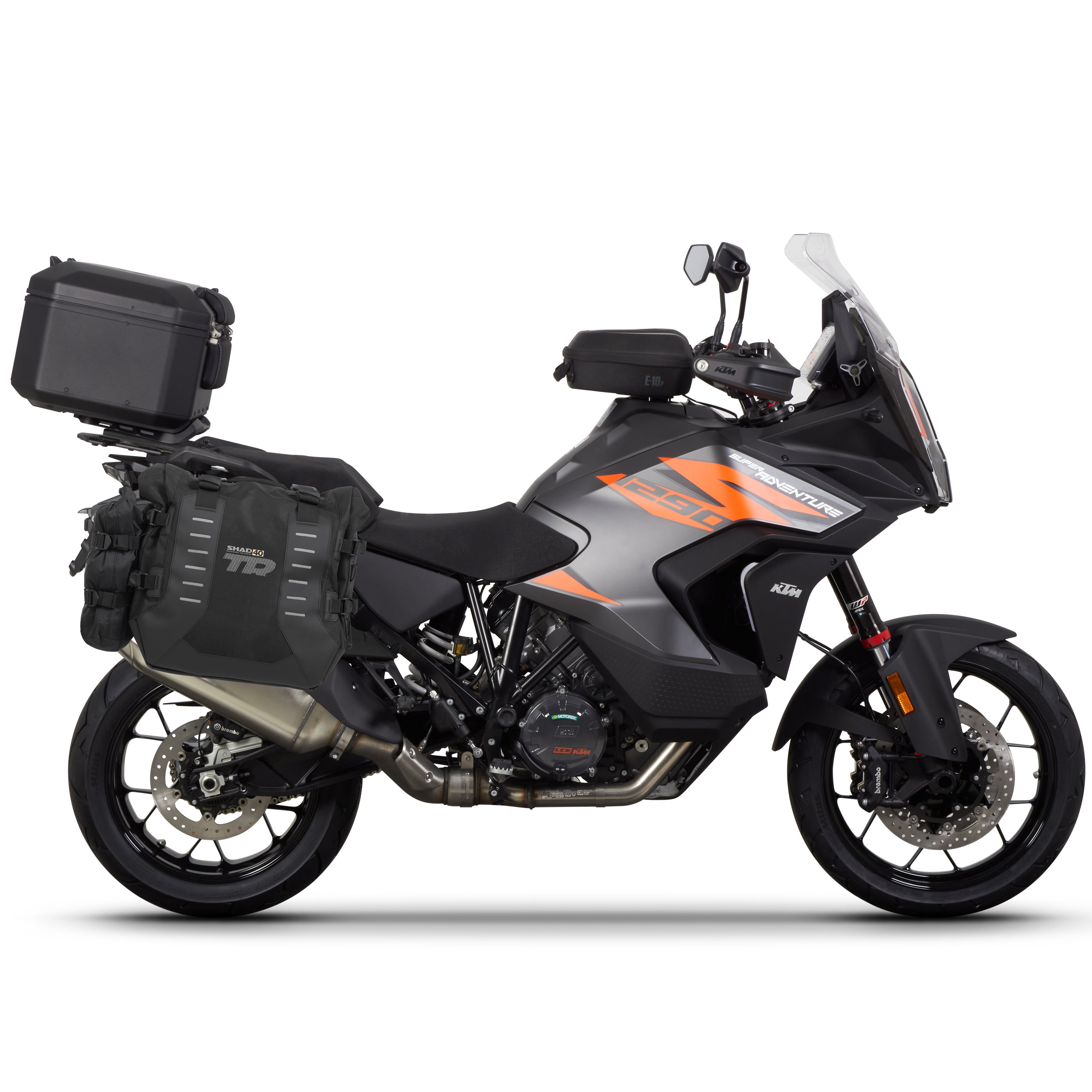 4P sistemos šoninio krepšio tvirtinimo rinkinys KTM 1290 SUPER ADVENTURE S/R
