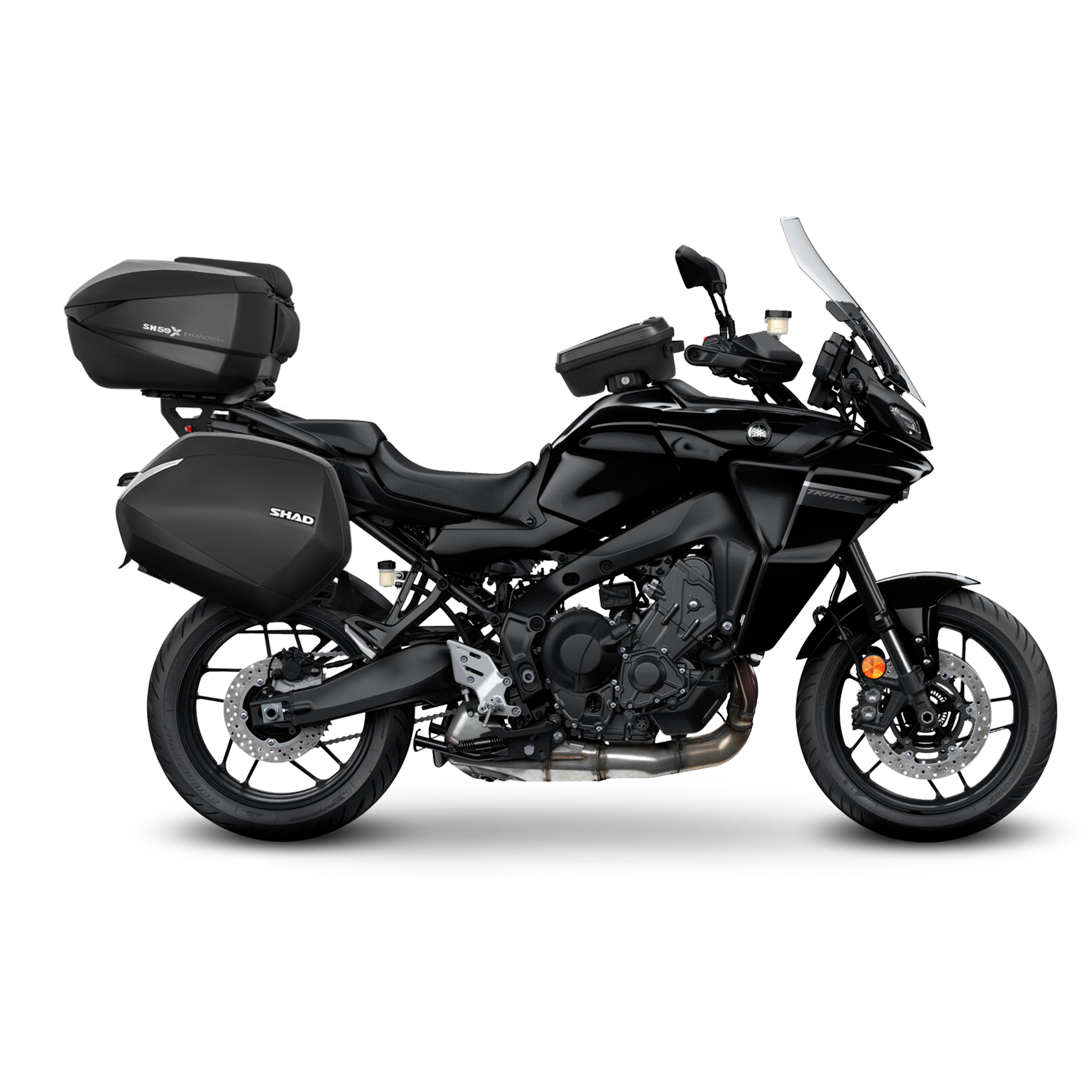 3P sistemos šoninio krepšio tvirtinimo rinkinys YAMAHA TRACER 9/GT
