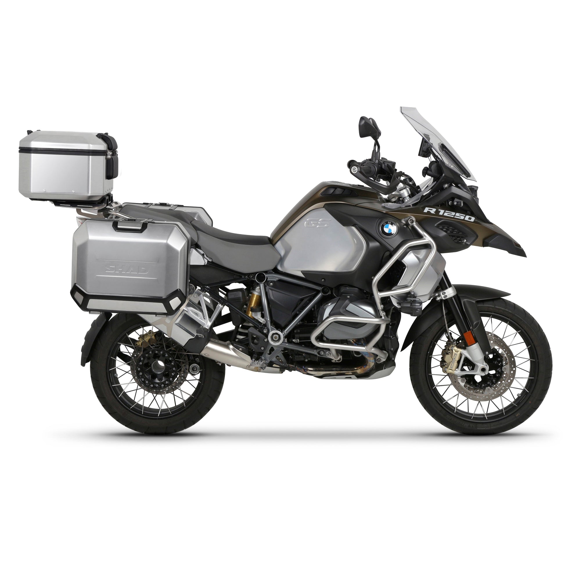 4P sistemos šoninio krepšio tvirtinimo rinkinys BMW R1200/R1250GS ADVENTURE