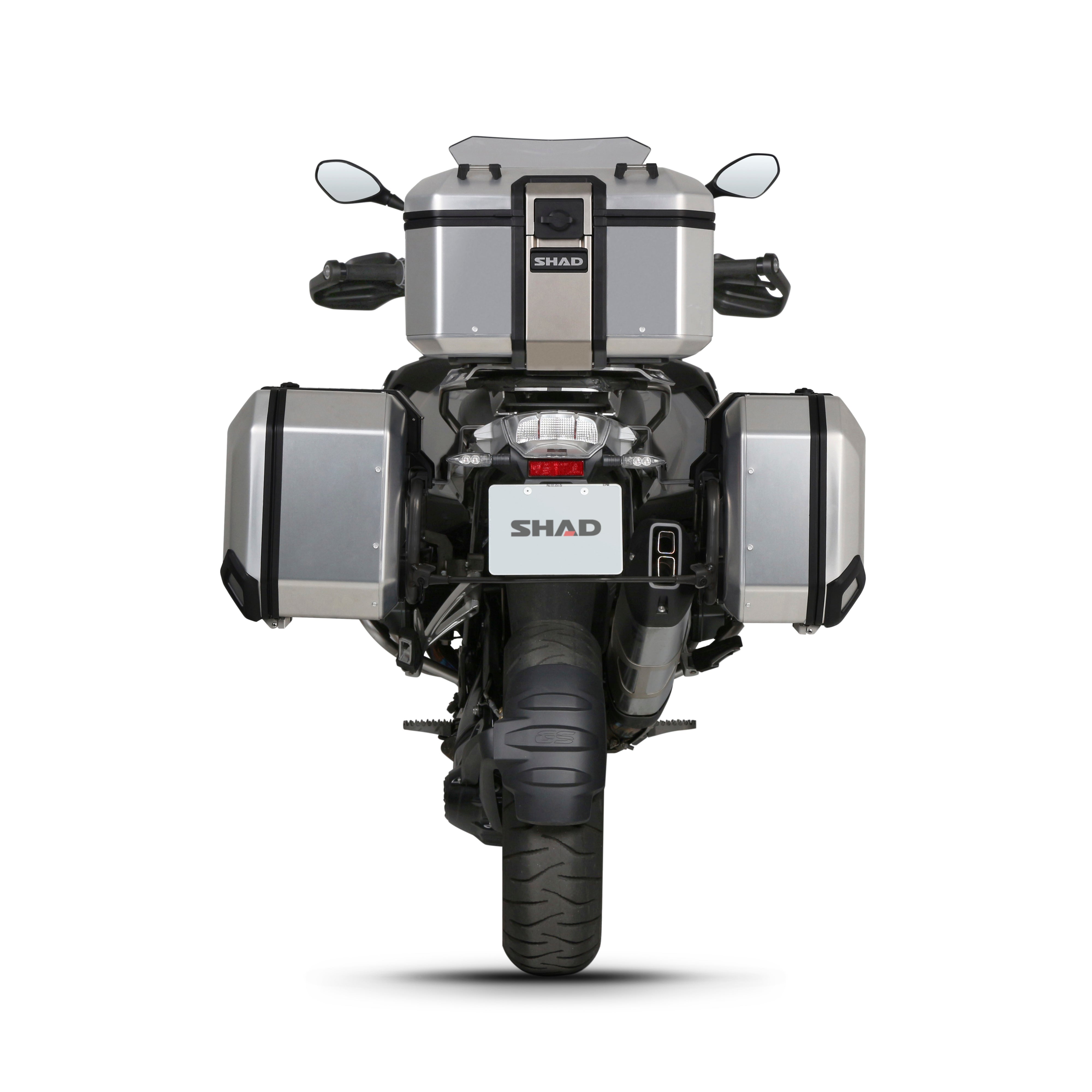 4P sistemos šoninio krepšio tvirtinimo rinkinys BMW R1200/R1250GS ADVENTURE