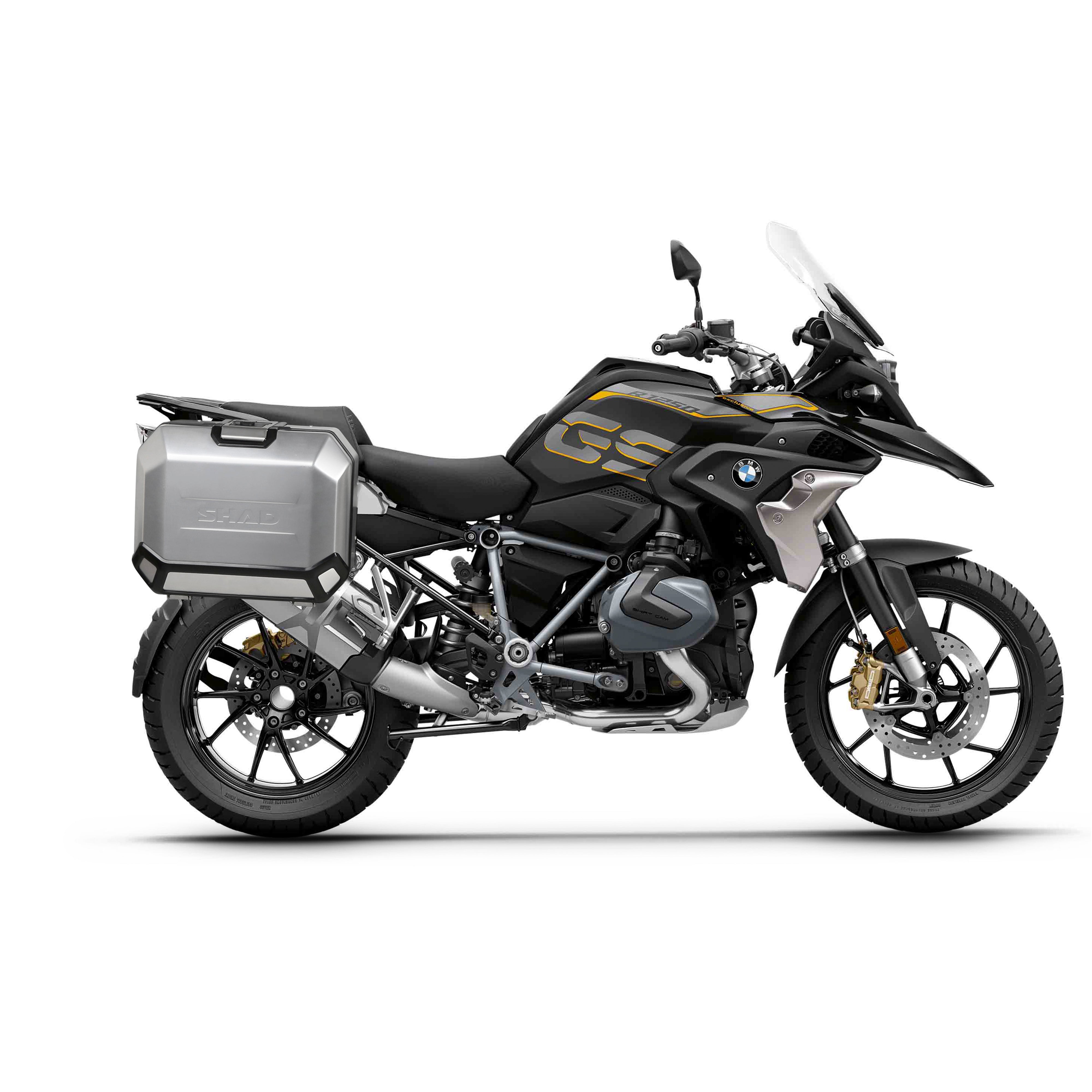 4P sistemos šoninio krepšio tvirtinimo rinkinys BMW R1200/R1250GS ADVENTURE