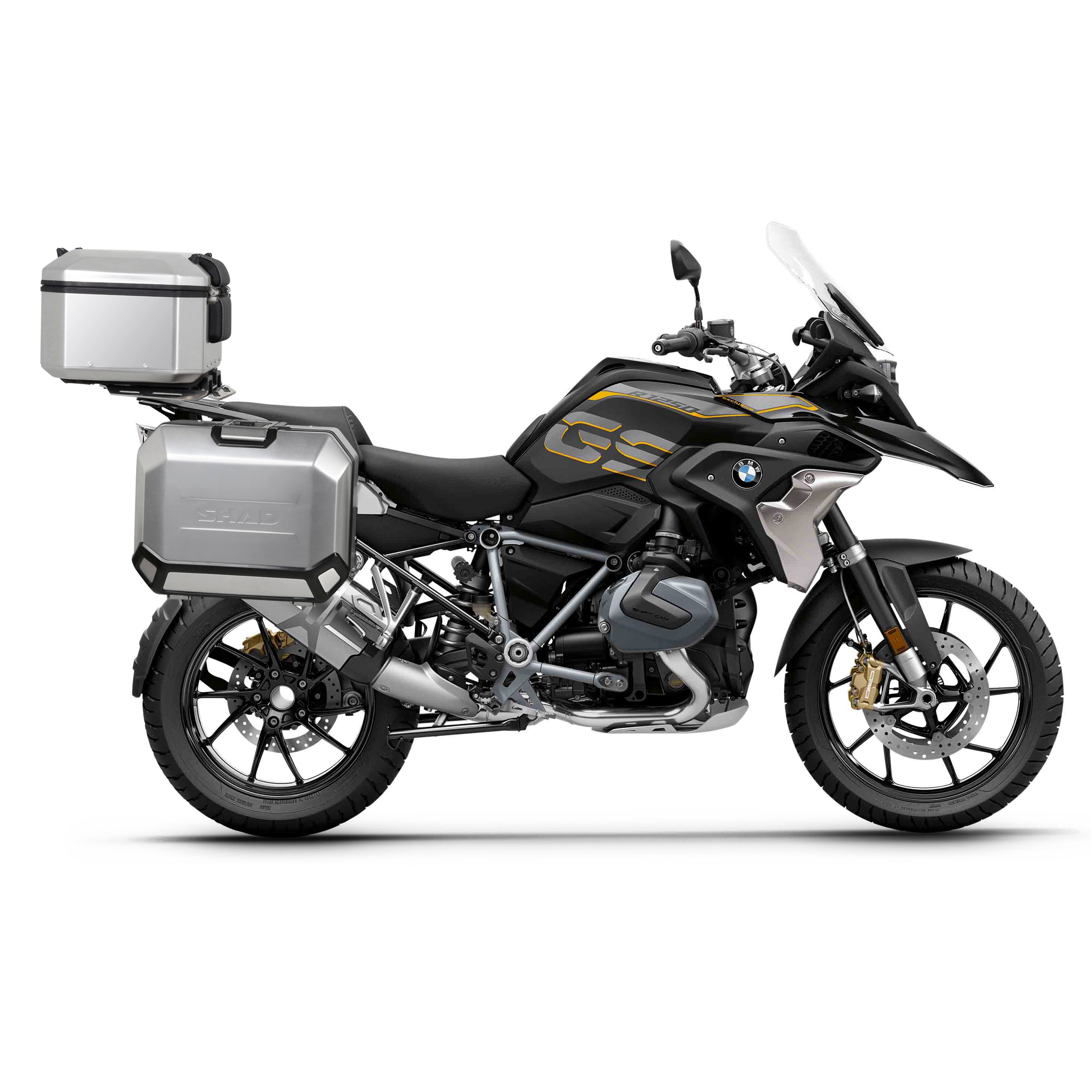 4P sistemos šoninio krepšio tvirtinimo rinkinys BMW R1200/R1250GS ADVENTURE