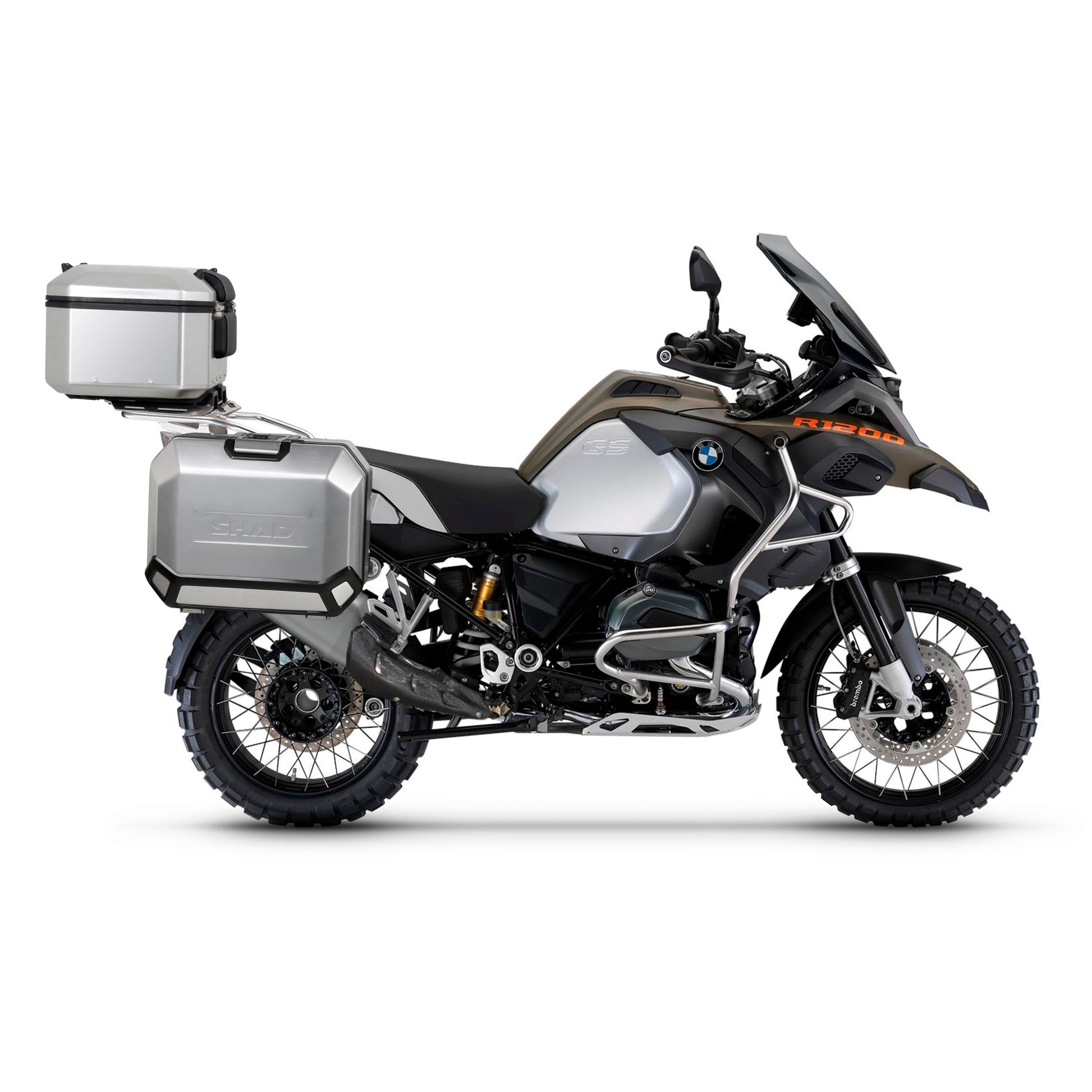 4P sistemos šoninio krepšio tvirtinimo rinkinys BMW R1200/R1250GS ADVENTURE