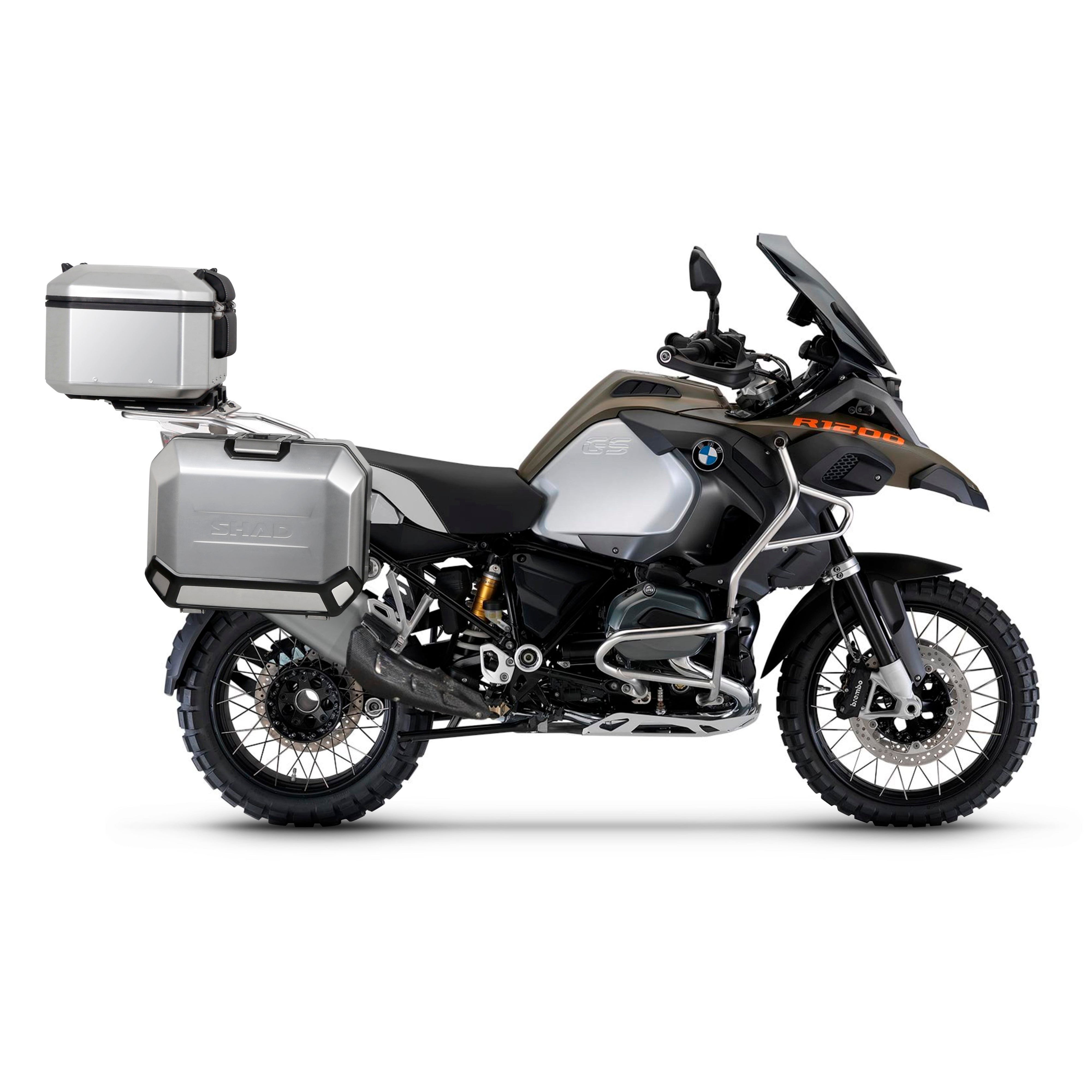 4P sistemos šoninio krepšio tvirtinimo rinkinys BMW R1200/R1250GS ADVENTURE