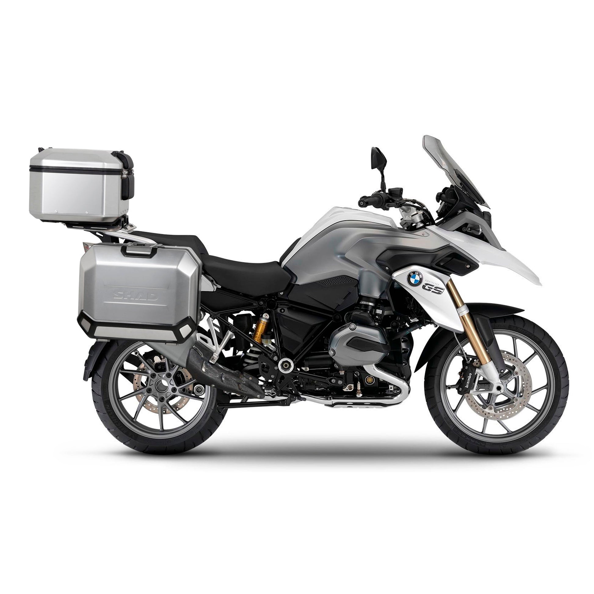 4P sistemos šoninio krepšio tvirtinimo rinkinys BMW R1200/R1250GS ADVENTURE