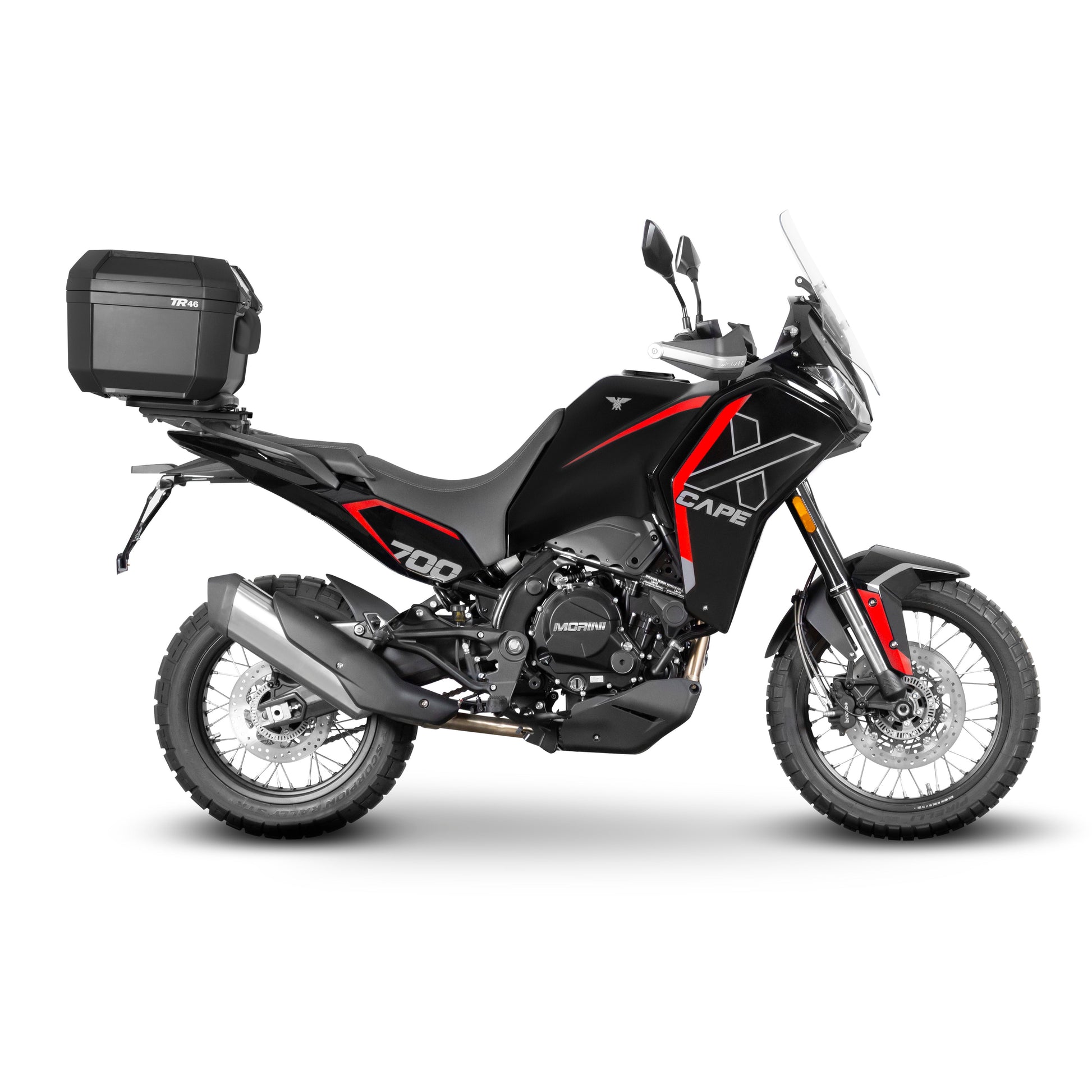 Galinės daiktadėžės tvirtinimo rinkinys MOTO MORINI X-CAPE 649