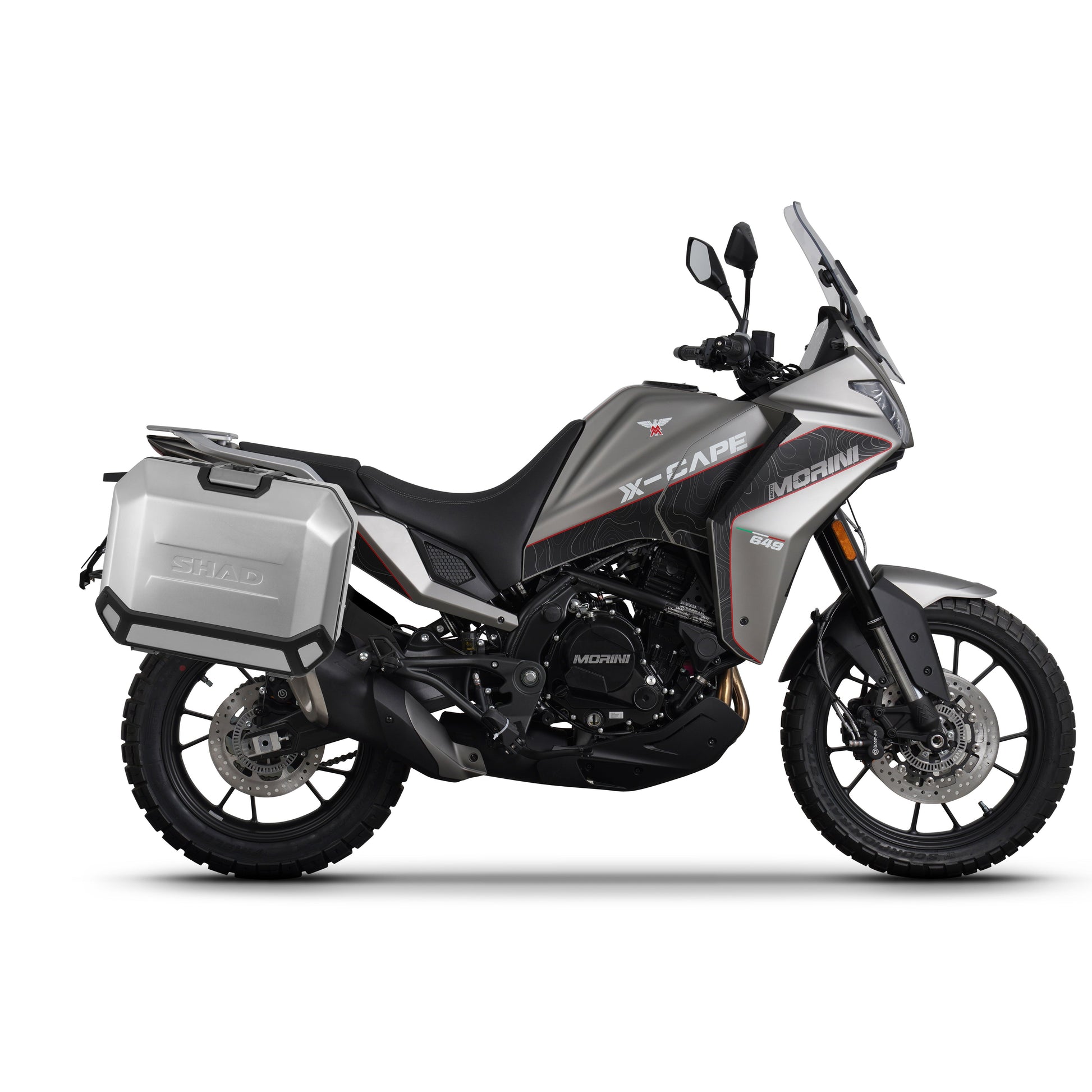 4P sistemos šoninio krepšio tvirtinimo rinkinys MOTO MORINI X-CAPE 649